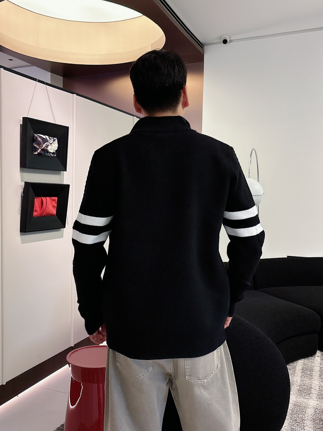 Moncler Basic Clothing Wool Printed M-l-xxxl