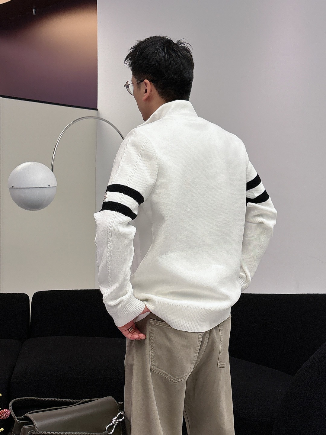 Moncler Basic Clothing Wool Printed M-l-xxxl
