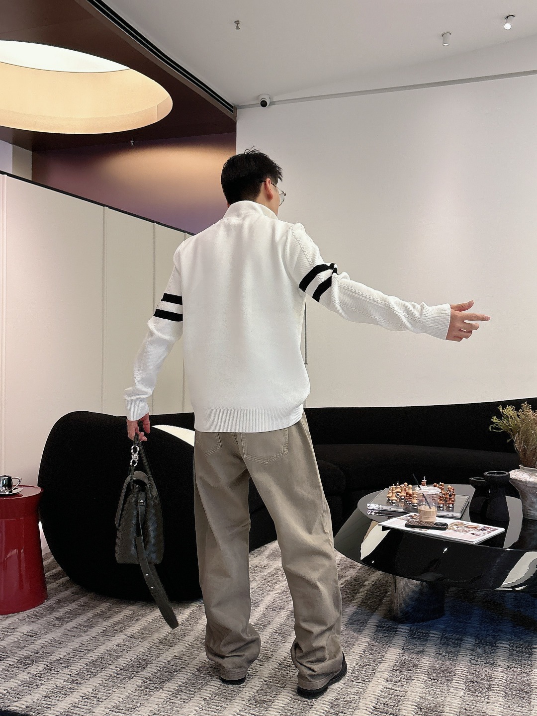 Moncler Basic Clothing Wool Printed M-l-xxxl