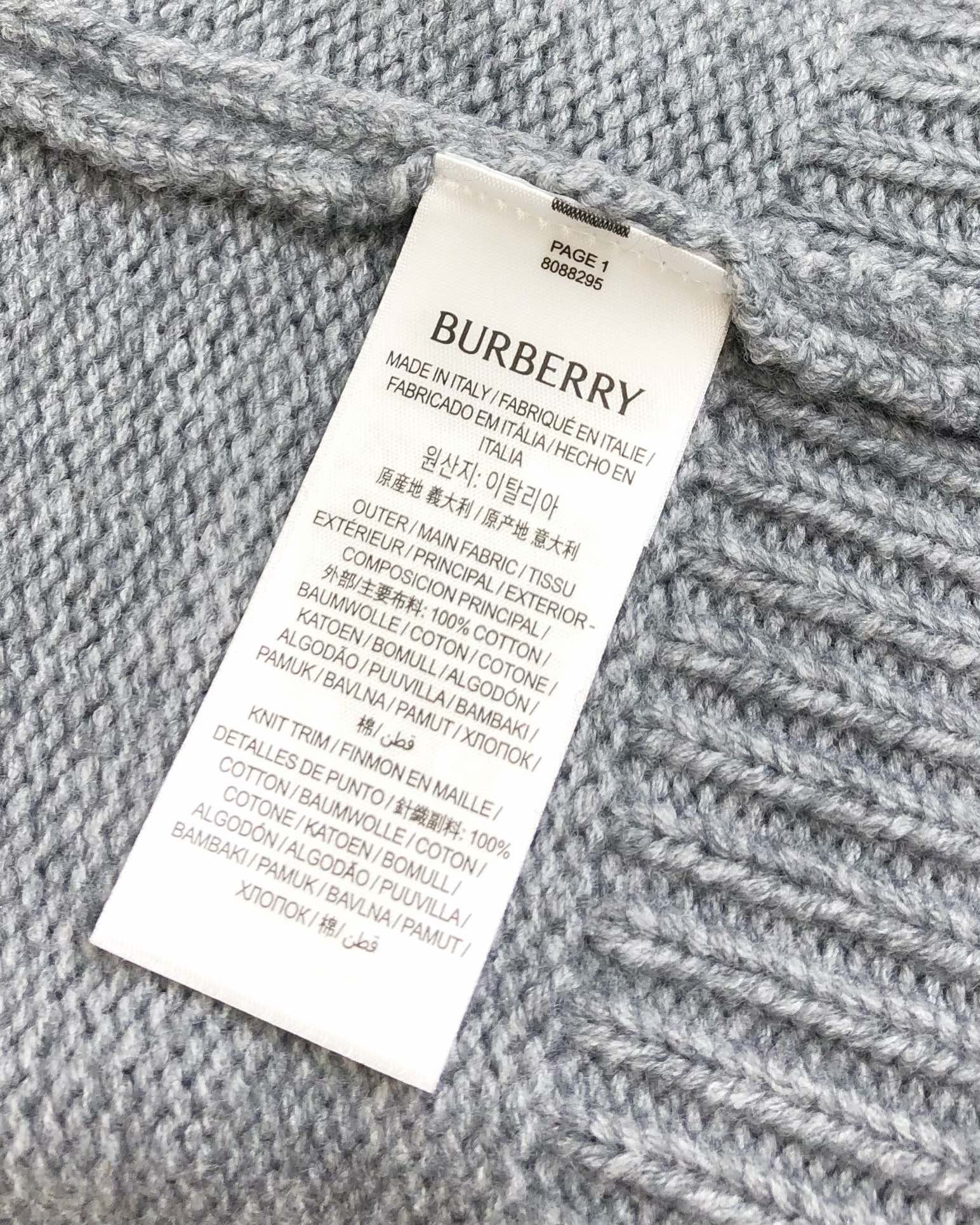 Burberry Male Basic Clothing Cotton Black S-l-xl