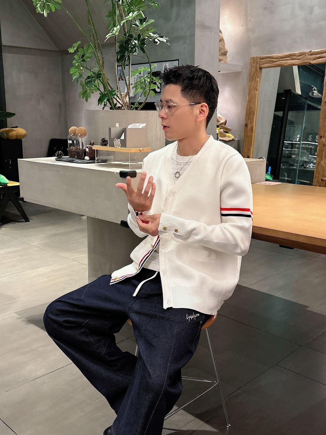 Thom Browne Basic Clothing Wool Printed M-l-xxxl