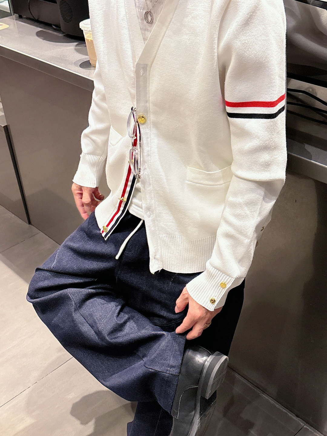 Thom Browne Basic Clothing Wool Printed M-l-xxxl