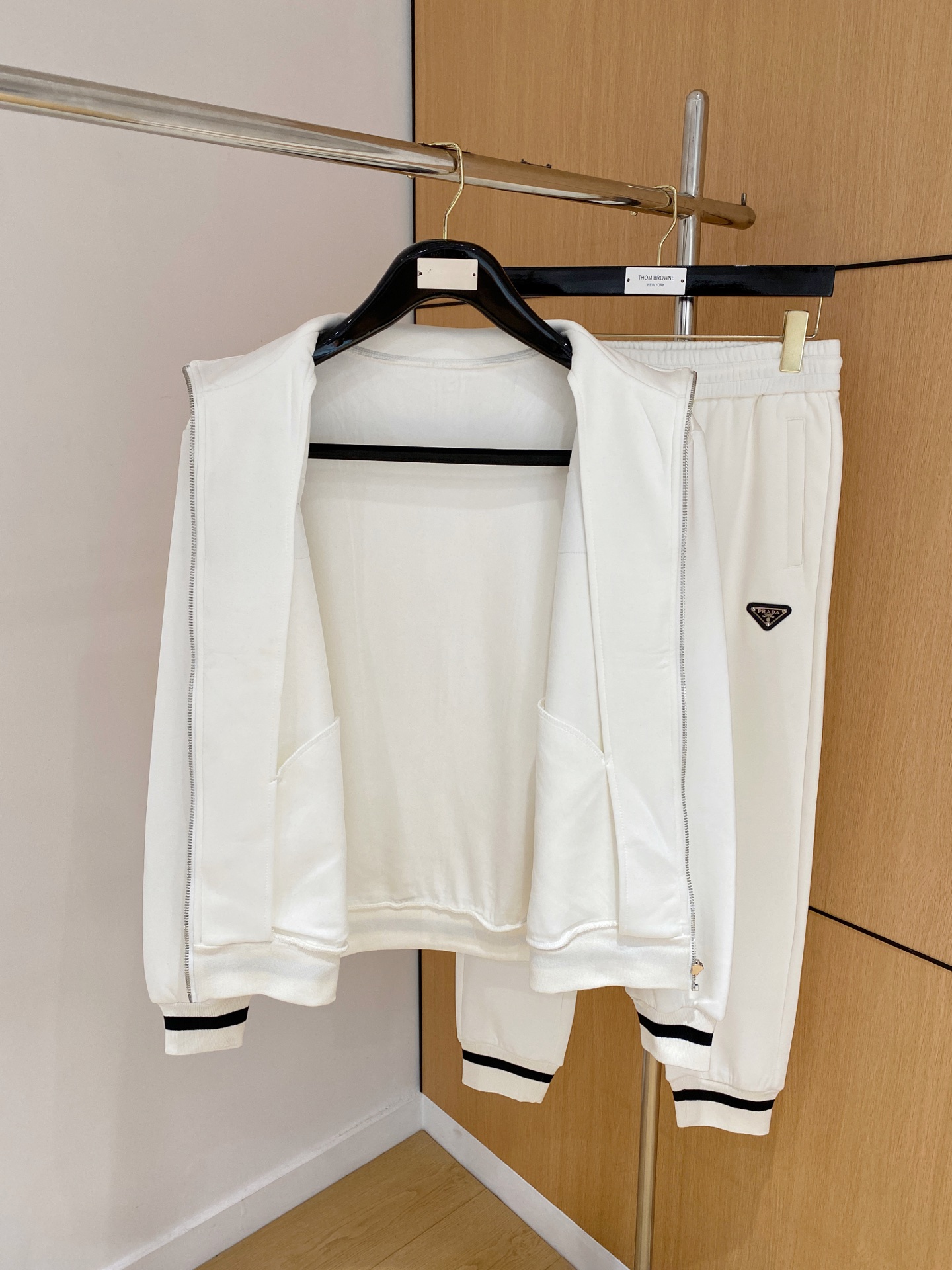 Prada Basic Clothing Fleece Lined M-xxxl