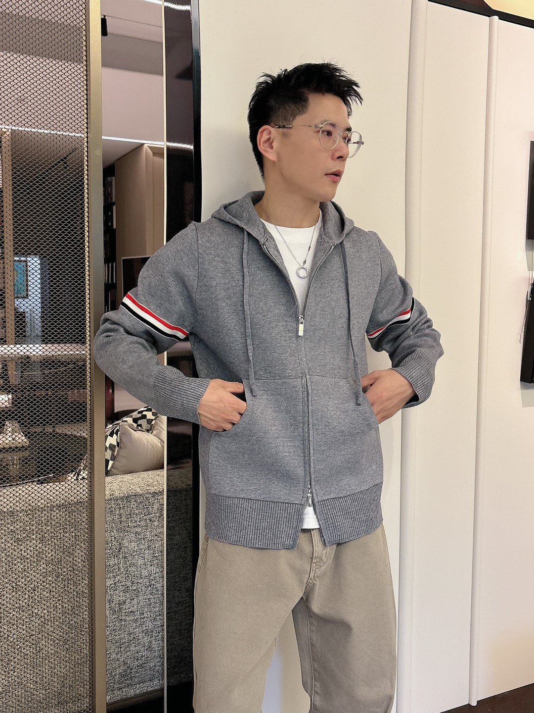 Thom Browne Basic Clothing Wool Printed M-l-xxxl