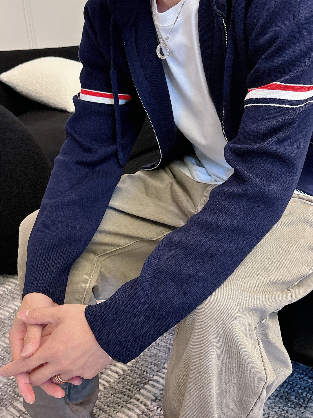 Thom Browne Basic Clothing Wool Printed M-l-xxxl
