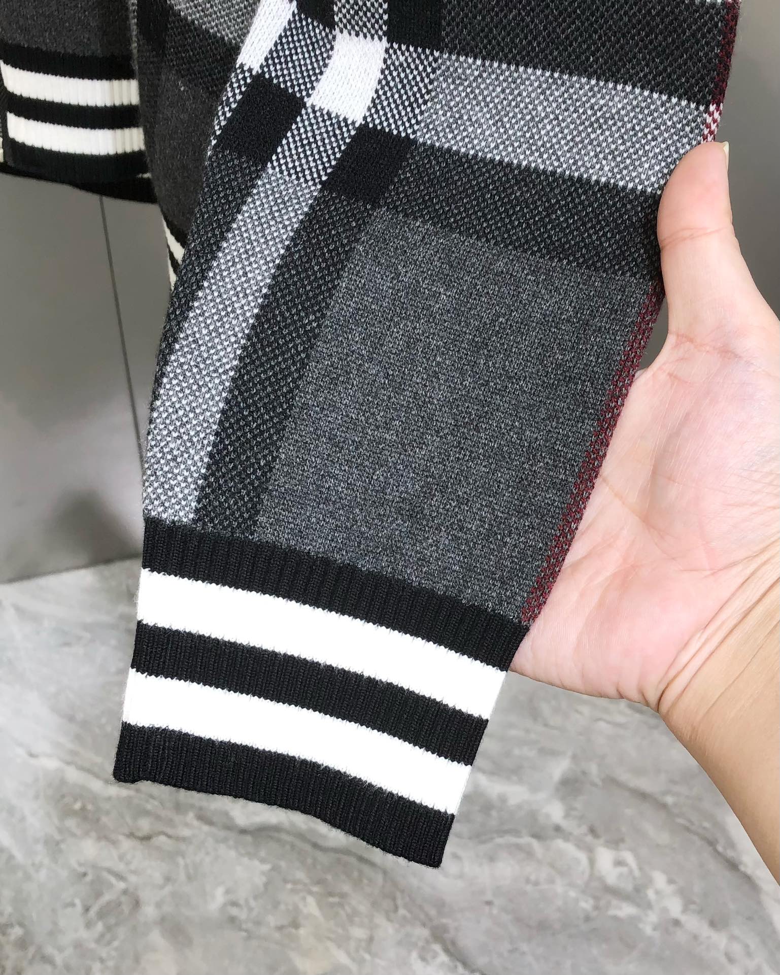 Burberry Male Basic Clothing Cotton Plaid M-l-xl