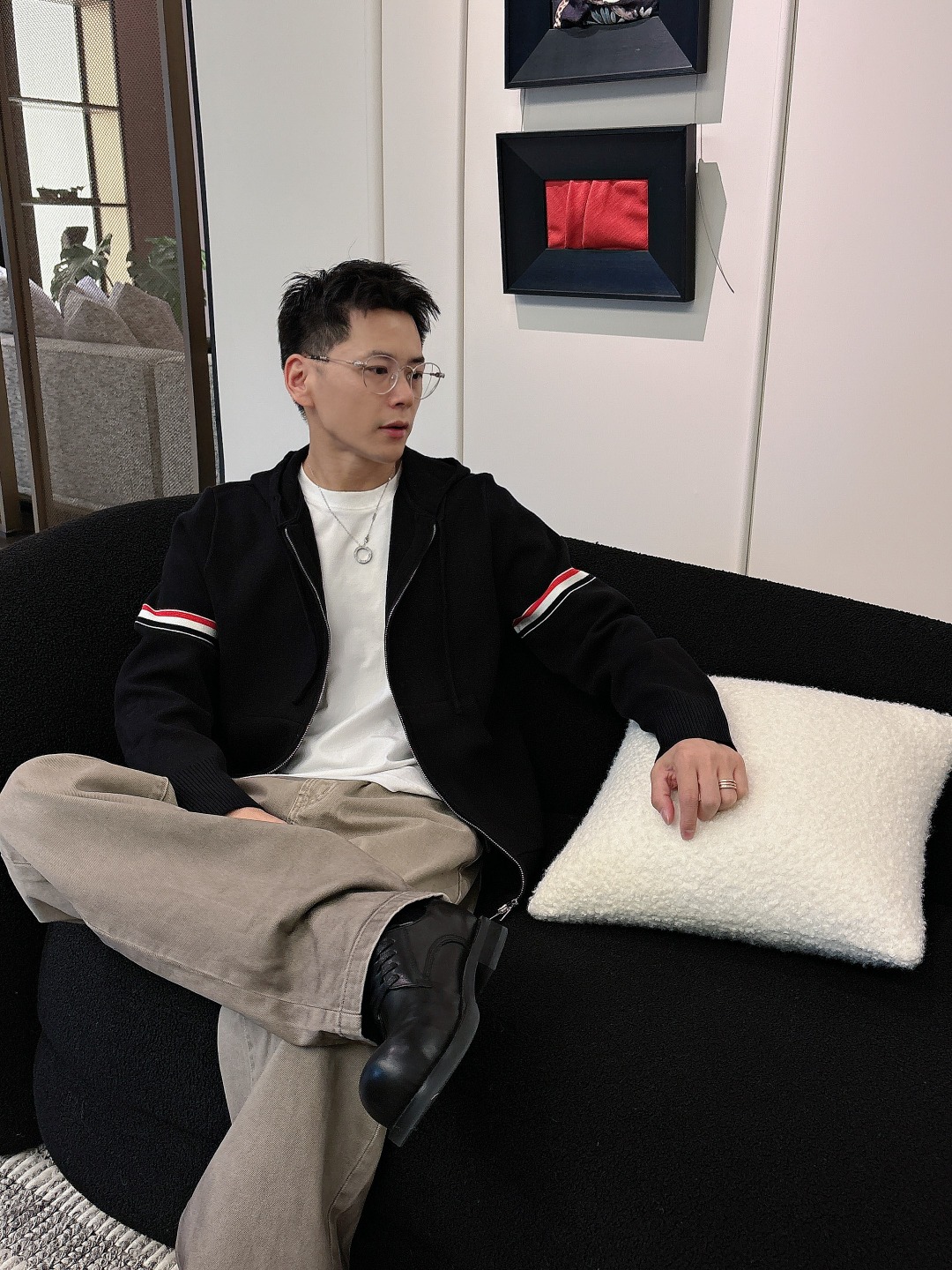 Thom Browne Basic Clothing Wool Printed M-l-xxxl