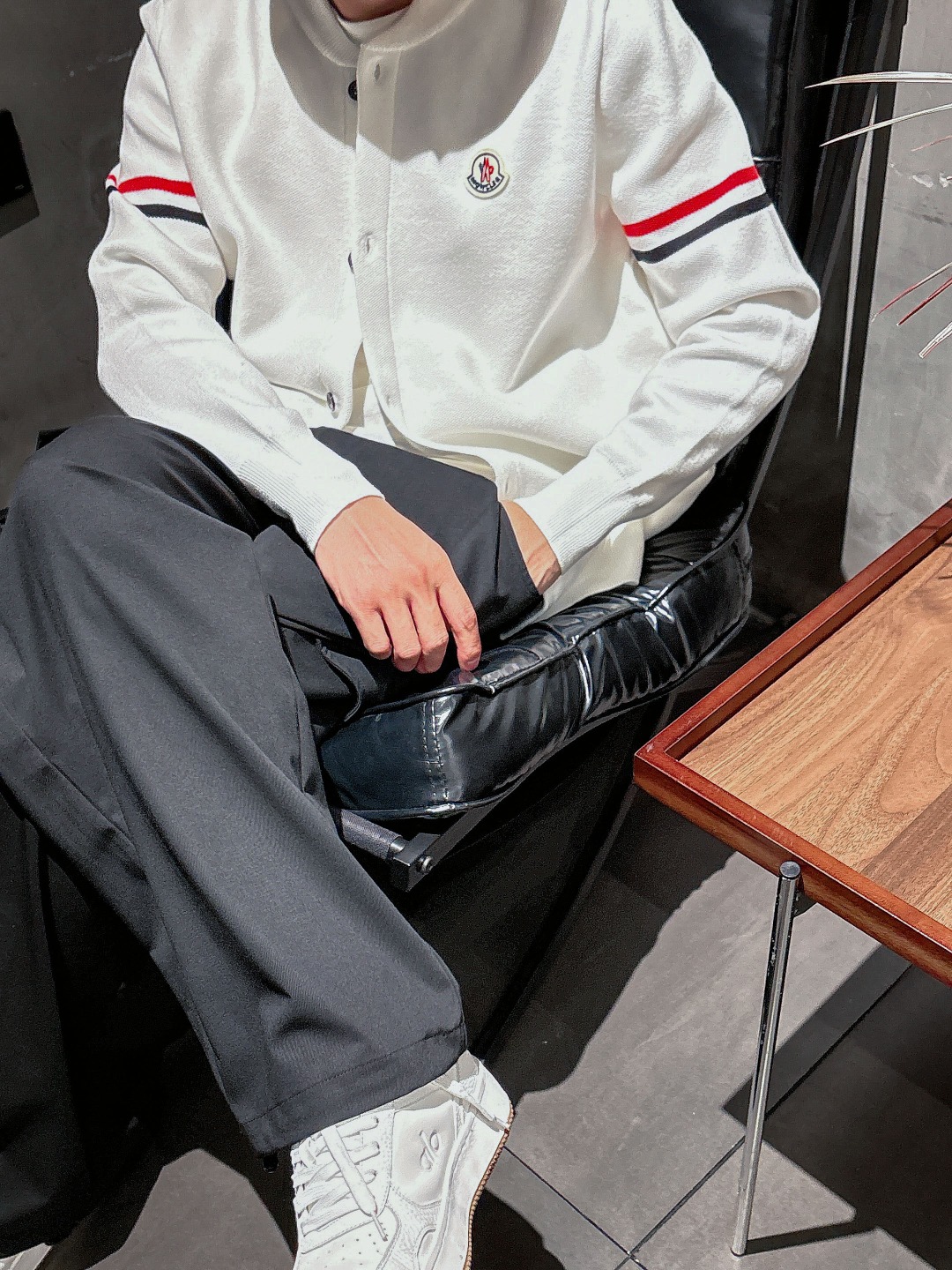 Moncler Basic Clothing Wool Printed M-l-xxxl