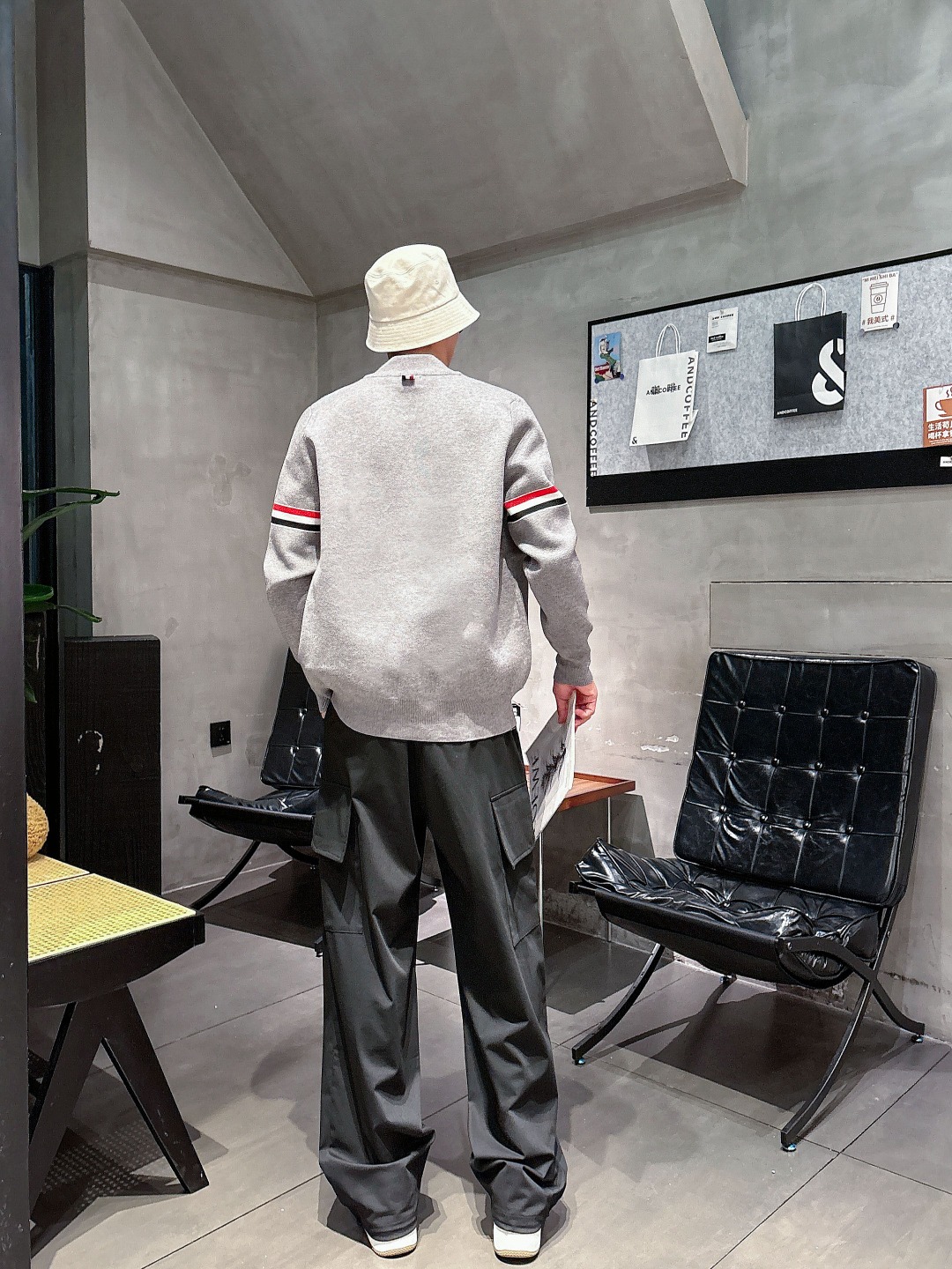 Moncler Basic Clothing Wool Printed M-l-xxxl