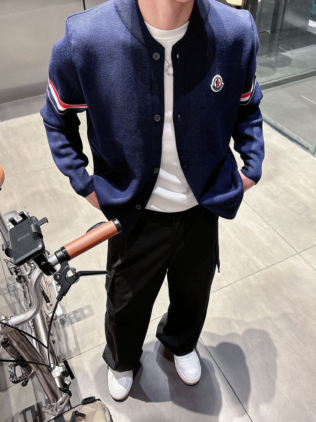Moncler Basic Clothing Wool Printed M-l-xxxl