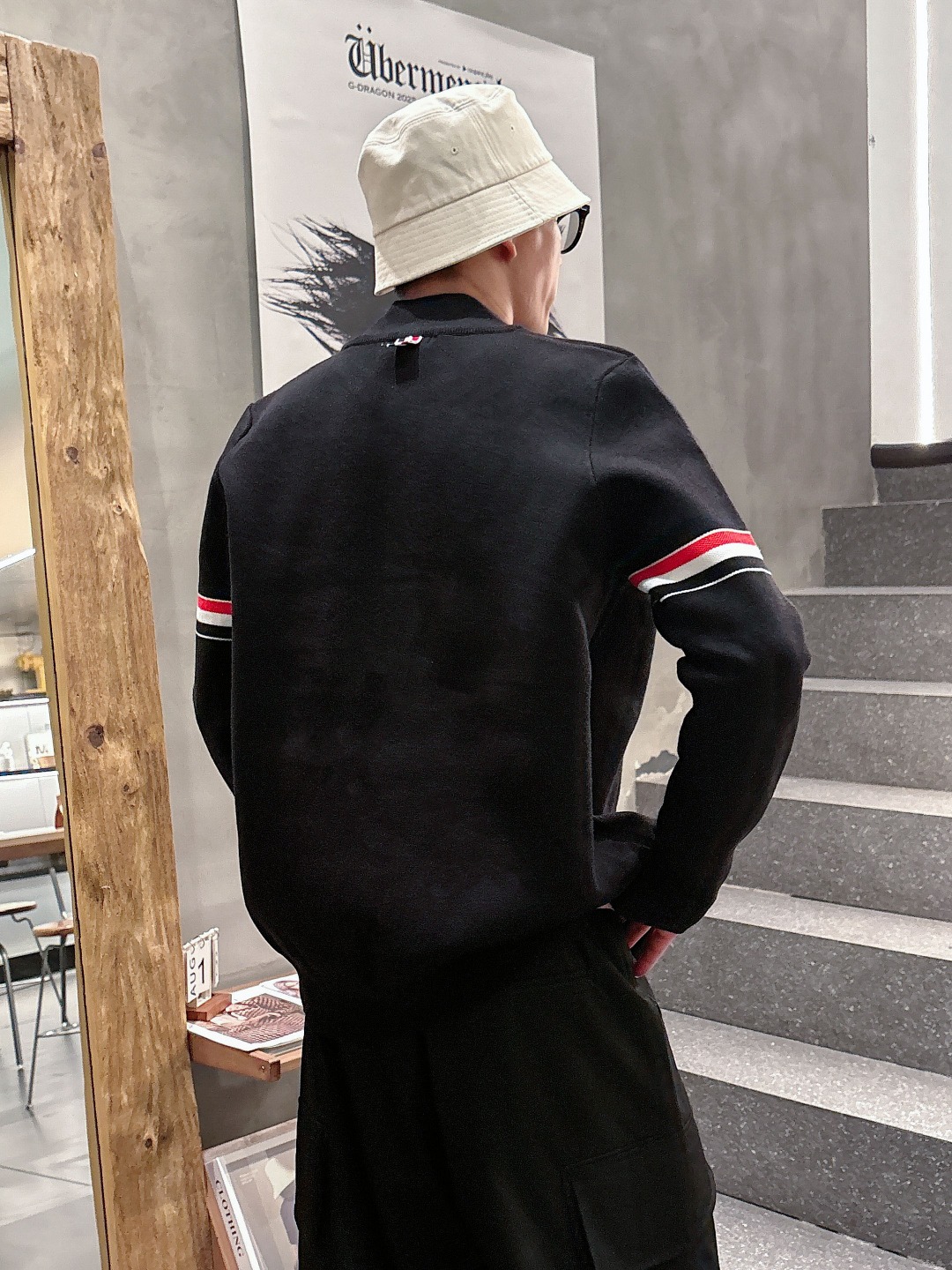 Moncler Basic Clothing Wool Printed M-l-xxxl