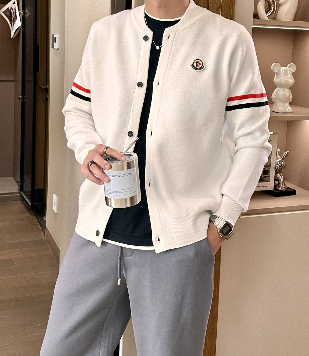 Moncler Basic Clothing Wool M-l
