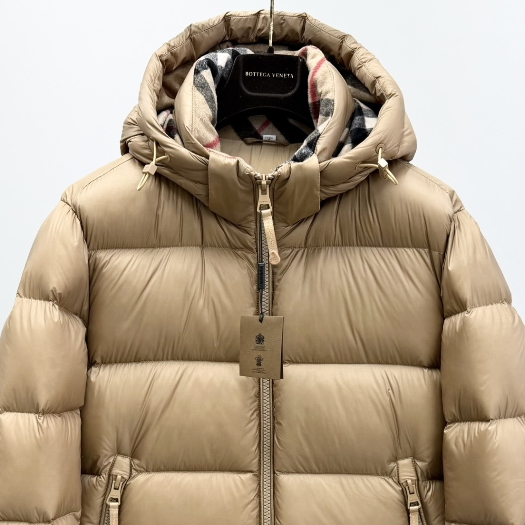 Burberry Male Down Jacket Goose Down Hooded