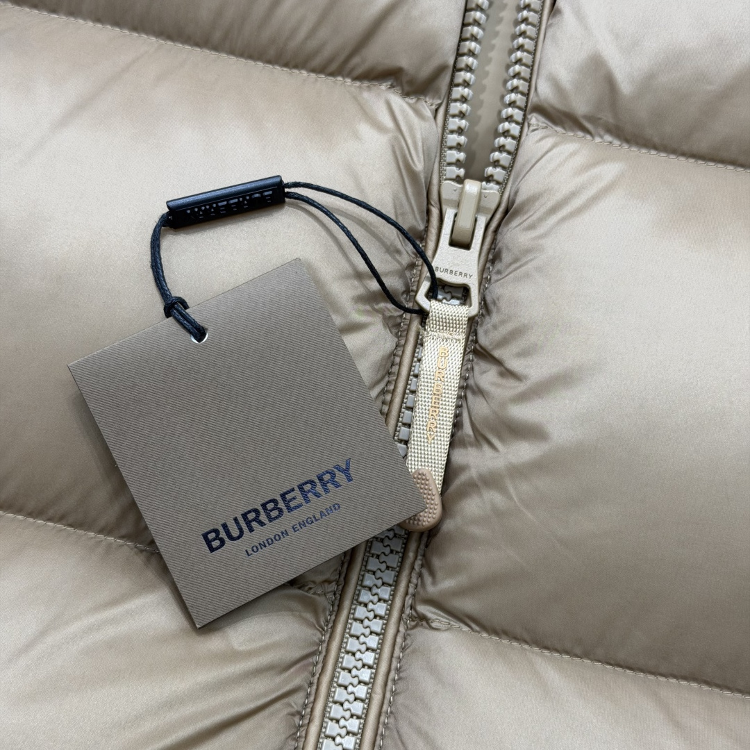 Burberry Male Down Jacket Goose Down Hooded