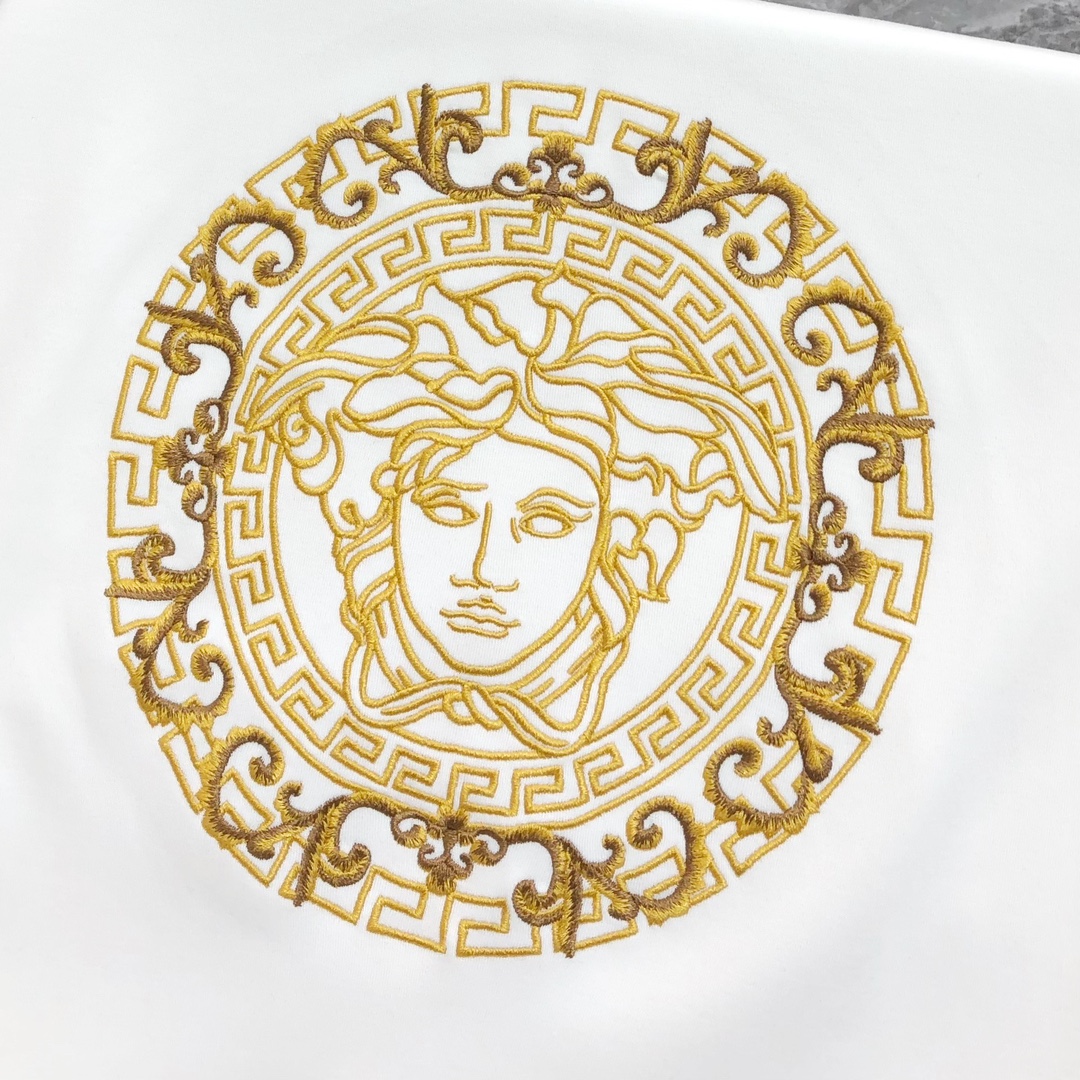 Versace Male Hoodie Cotton Black S-m-l-xl