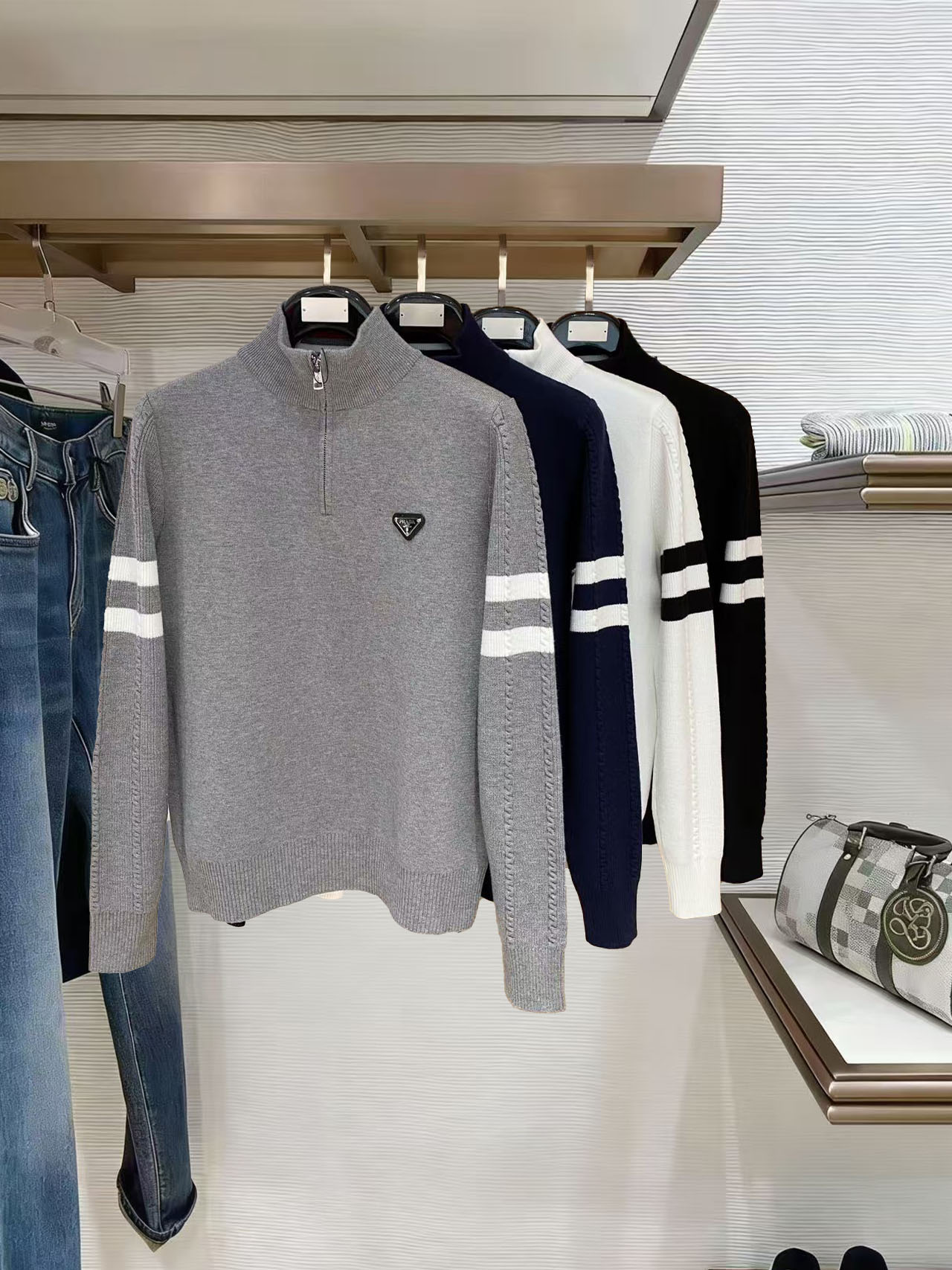 Prada Basic Clothing Wool M-xxxl