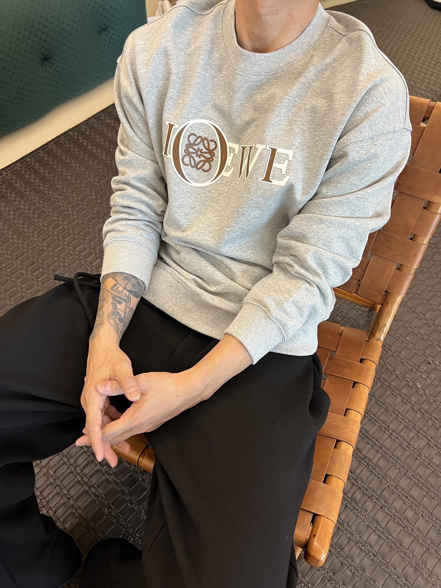 Loewe Hoodie Cotton Loose Fit S-l-xl