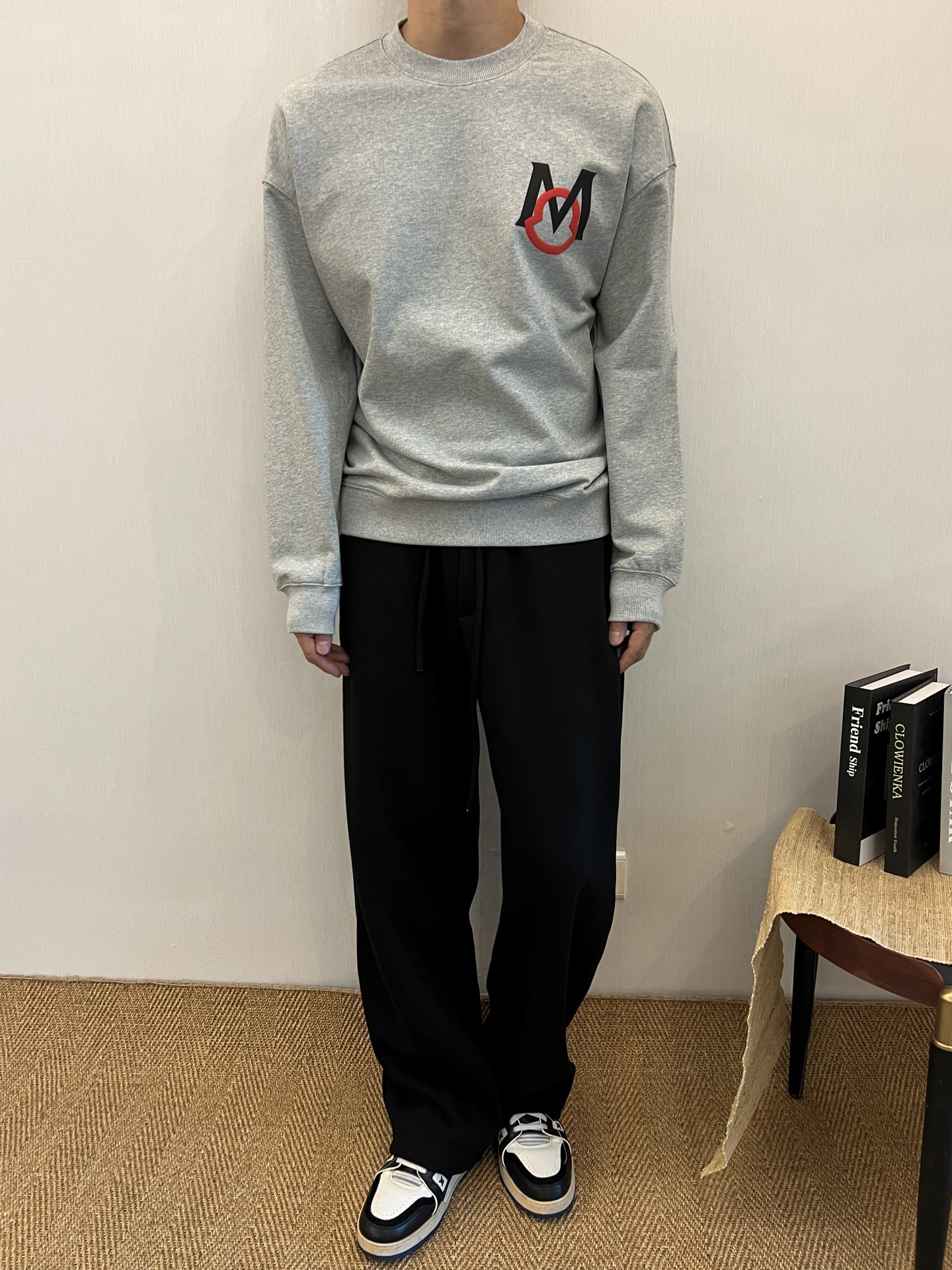 Moncler Hoodie Cotton Loose Fit S-m-l-xl