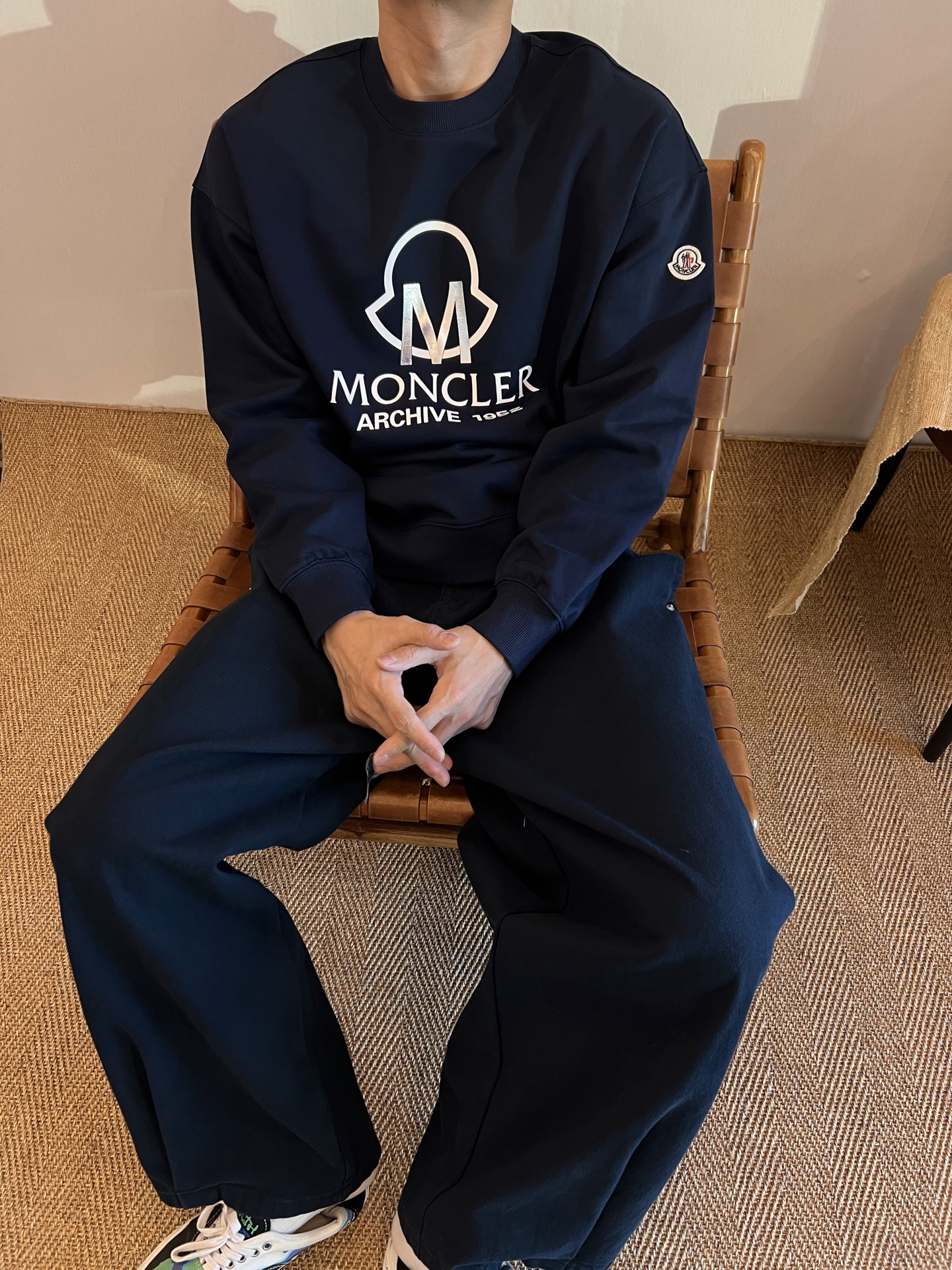 Moncler Hoodie Cotton Loose Fit S-m-l-xl