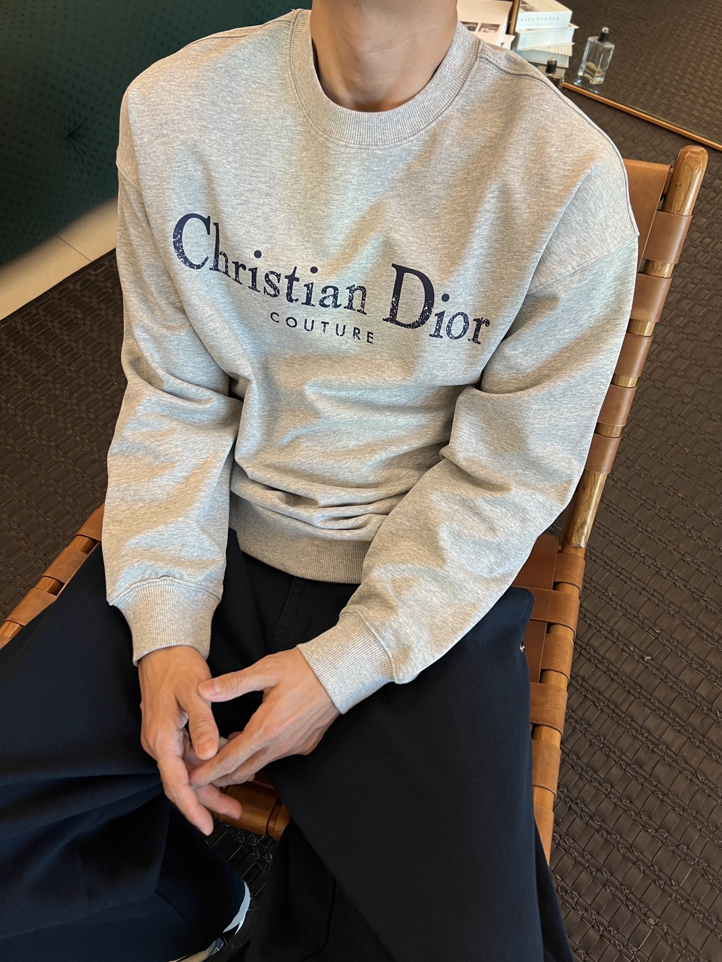Dior Hoodie Cotton Printed S-l-xl