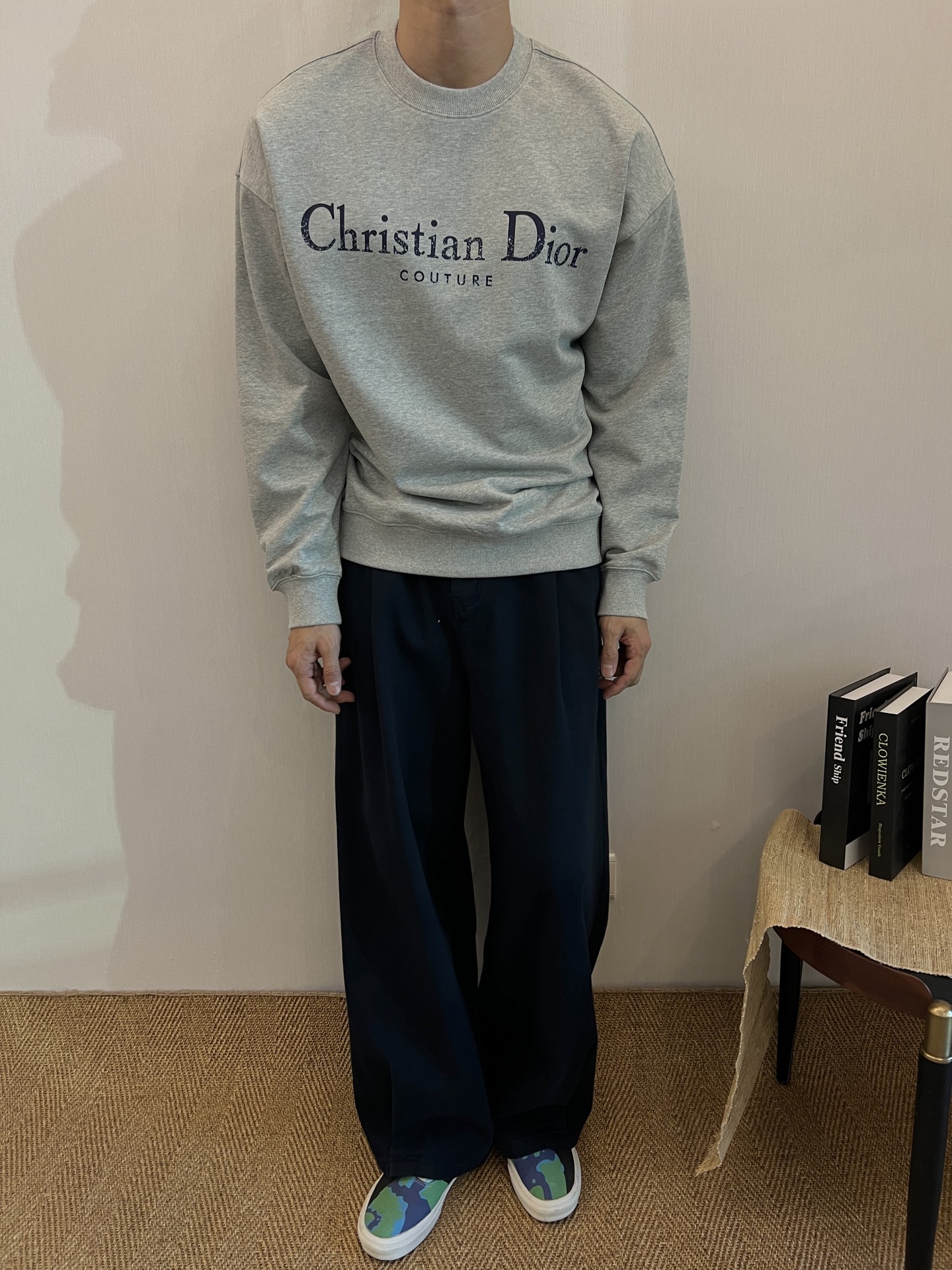 Dior Hoodie Cotton Printed S-l-xl