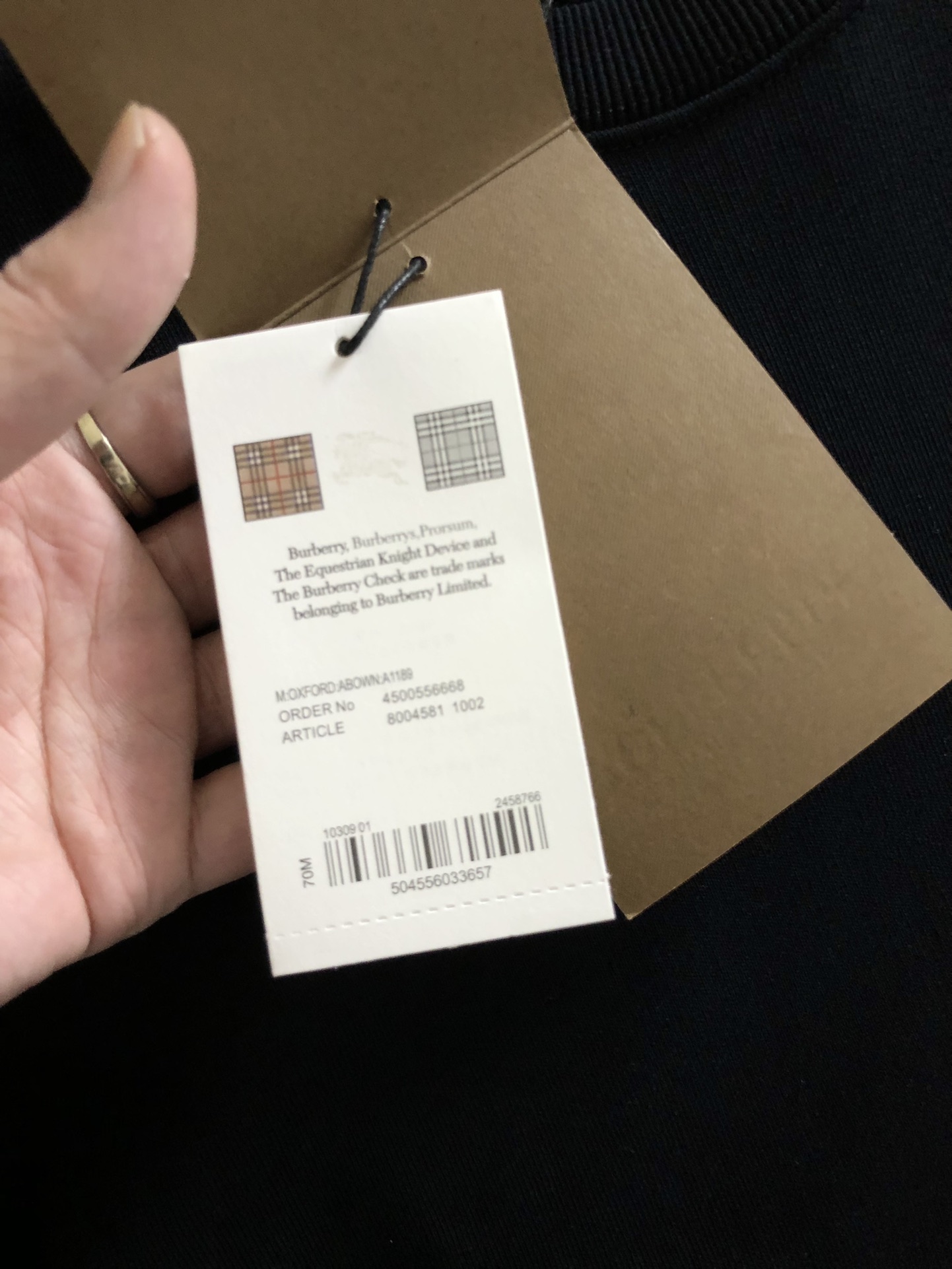 Burberry Hoodie Printed Xs-s-m-l