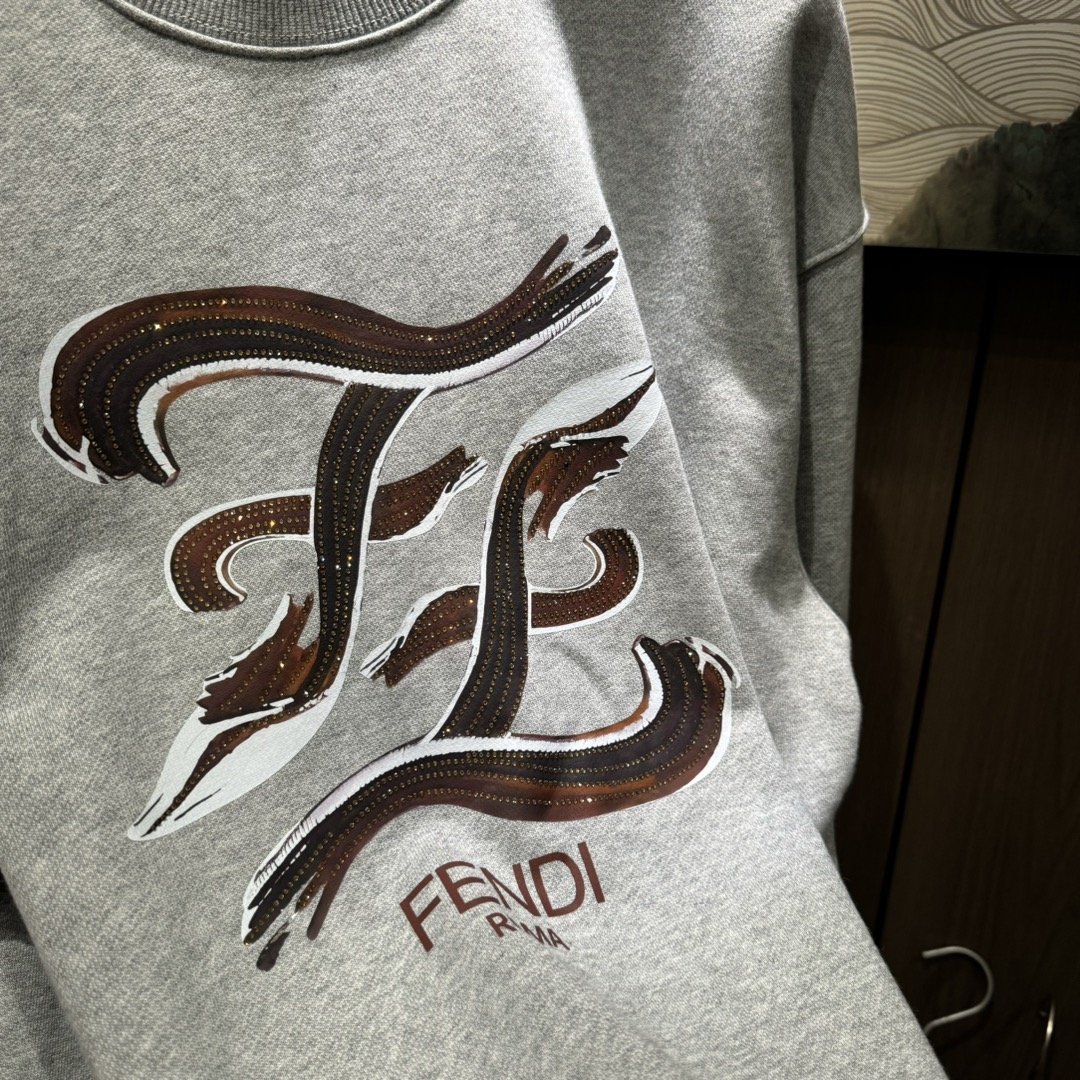 Fendi Male Hoodie Cotton S-m-xl