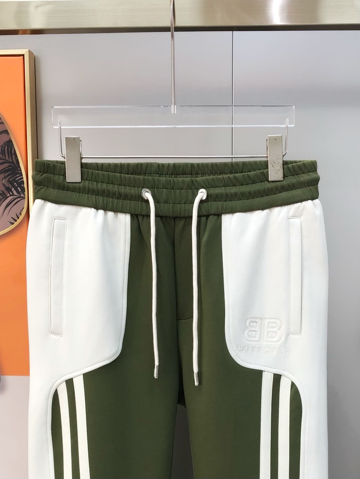 Balenciaga Male Sports Pants Cotton Black M-l-xl