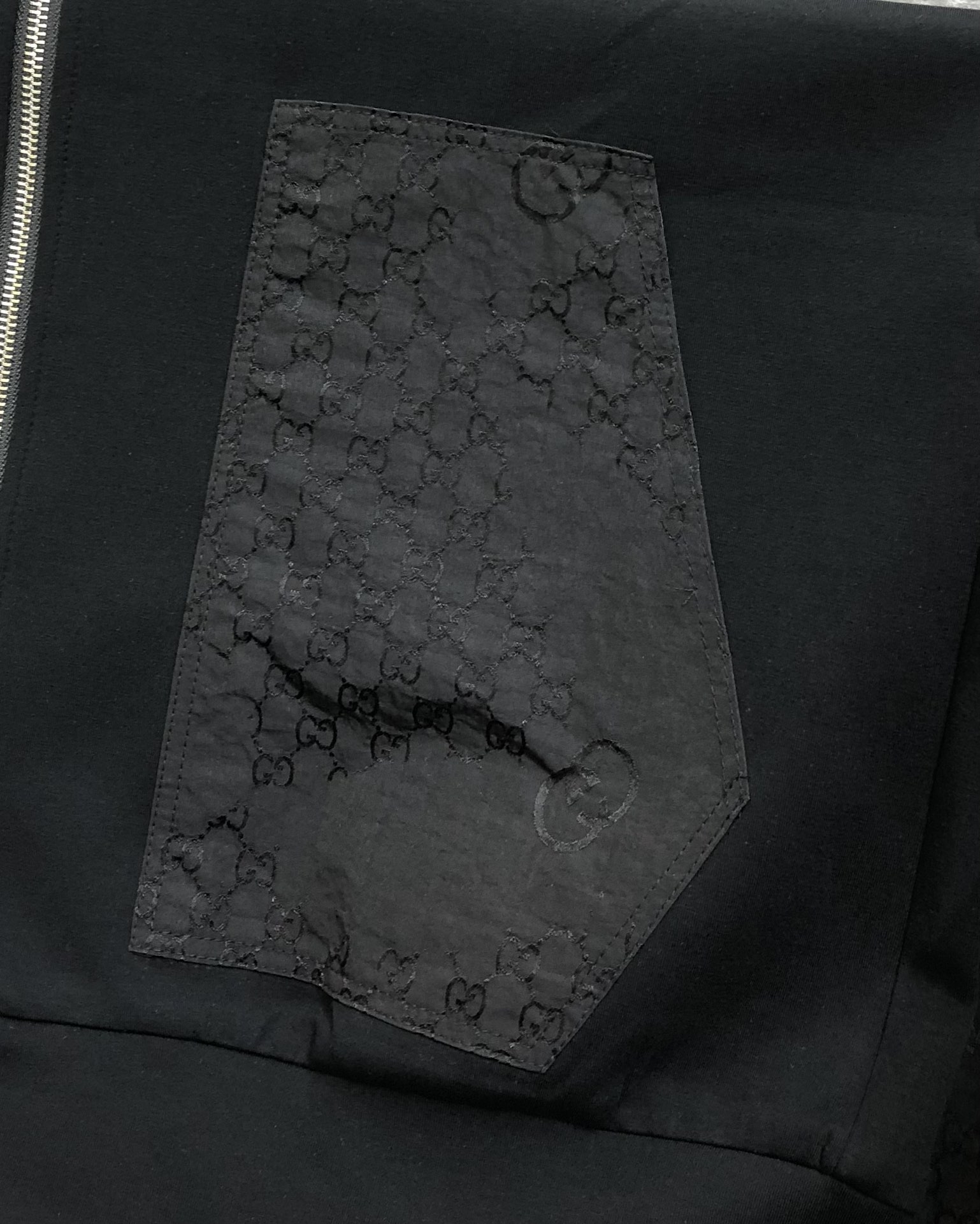 Gucci Male Sports Pants Cotton Black Printed M-l-xl