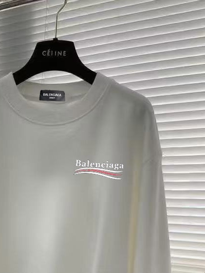 Balenciaga Couple Hoodie Cotton Loose Fit S-xl