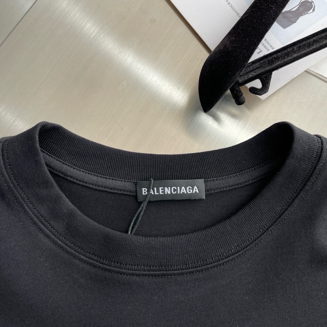 Balenciaga Couple Hoodie Cotton Loose Fit S-xl