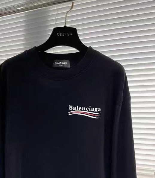 Balenciaga Couple Hoodie Cotton Loose Fit S-xl
