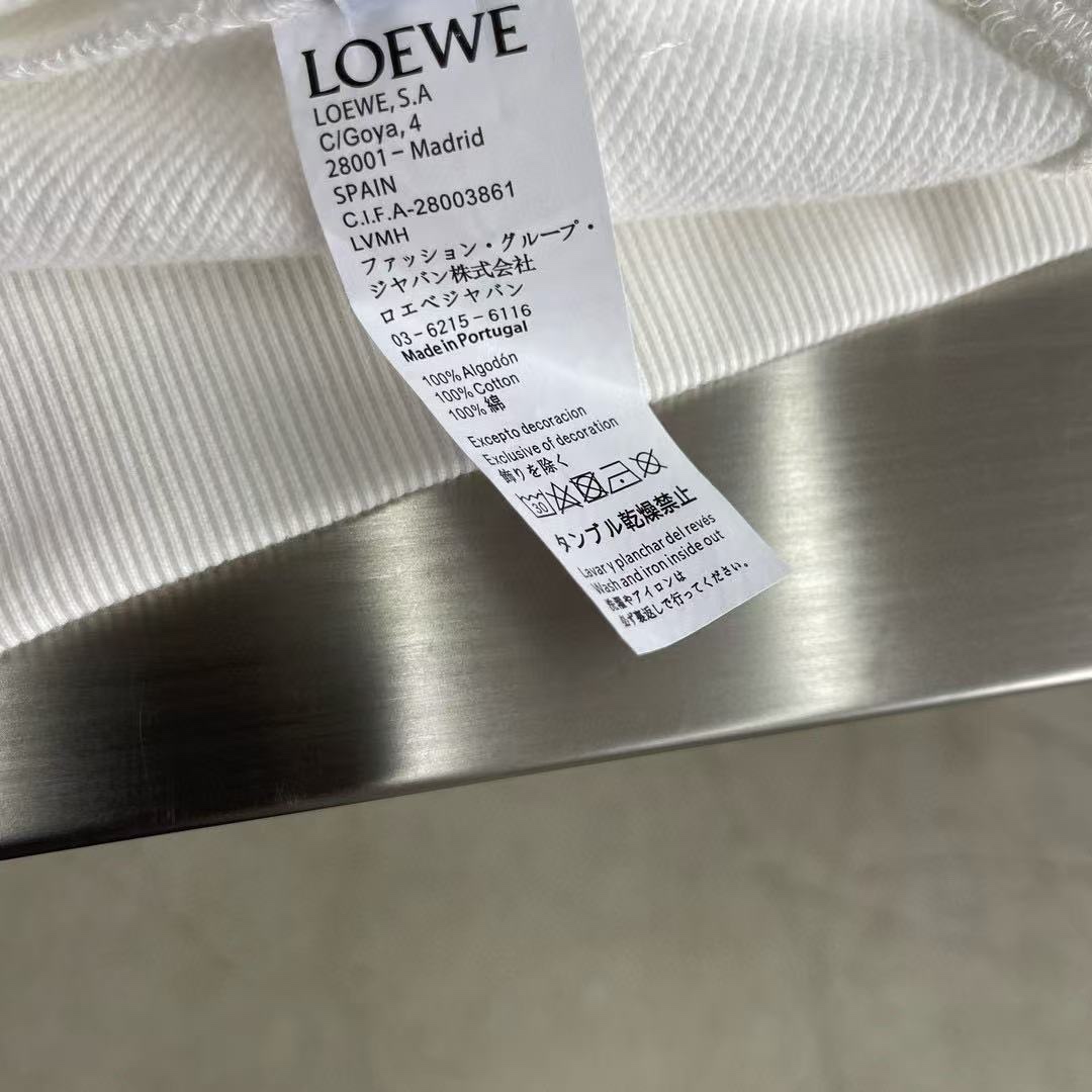 Loewe Couple Hoodie Cotton Loose Fit S-xl