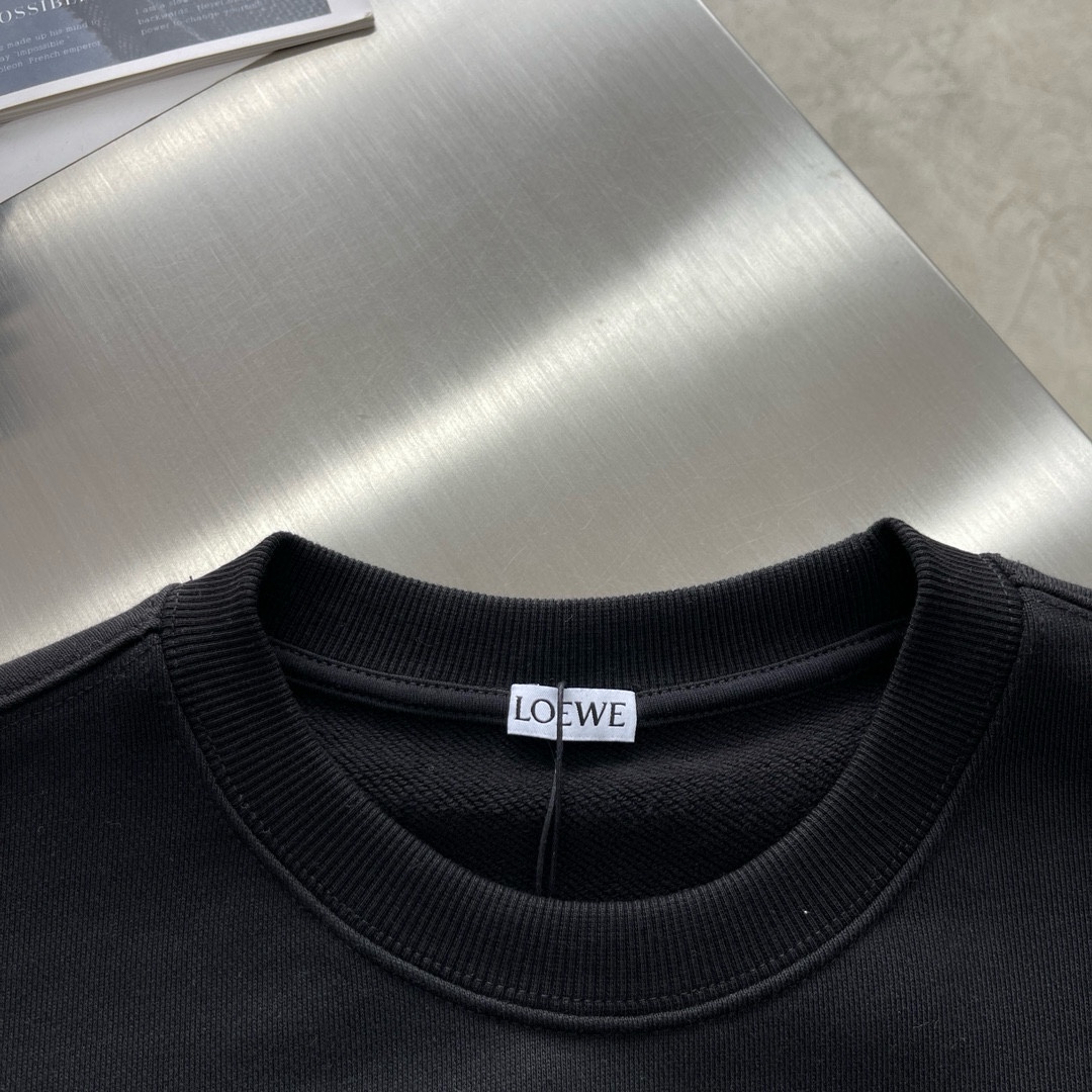 Loewe Couple Hoodie Cotton Loose Fit S-xl