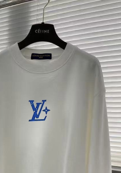 Louis Vuitton Couple Hoodie Cotton Loose Fit S-l-xl