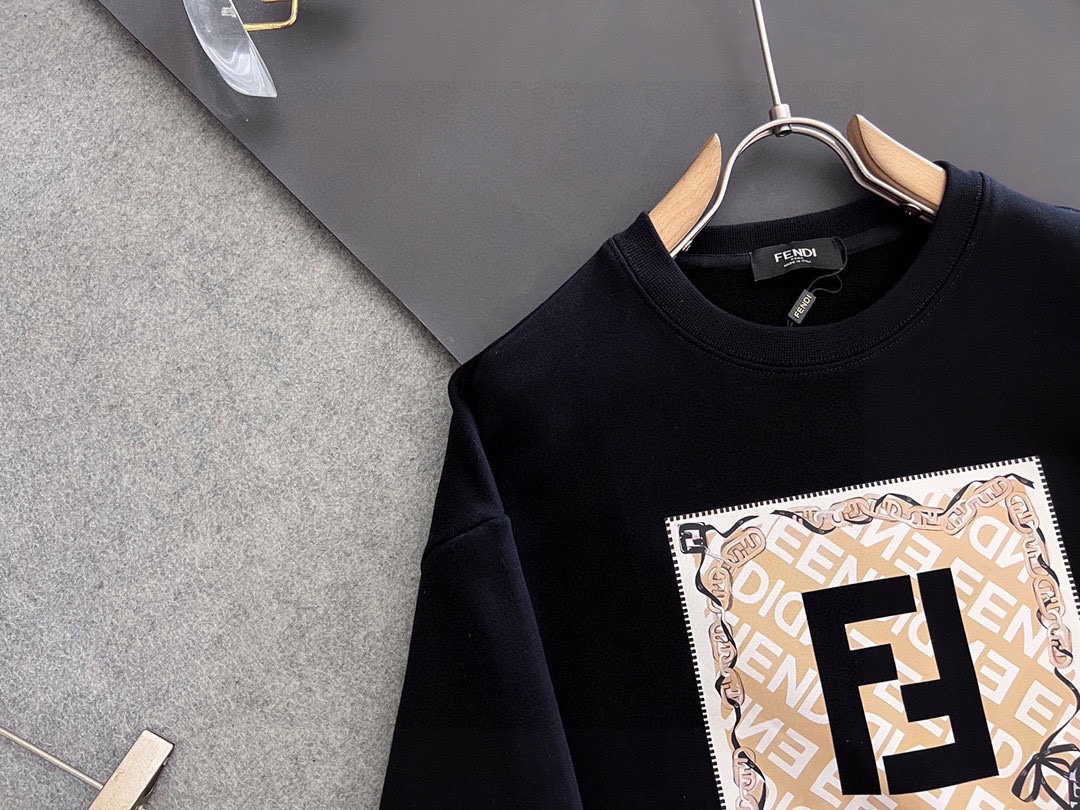 Fendi Hoodie Cotton M-xl