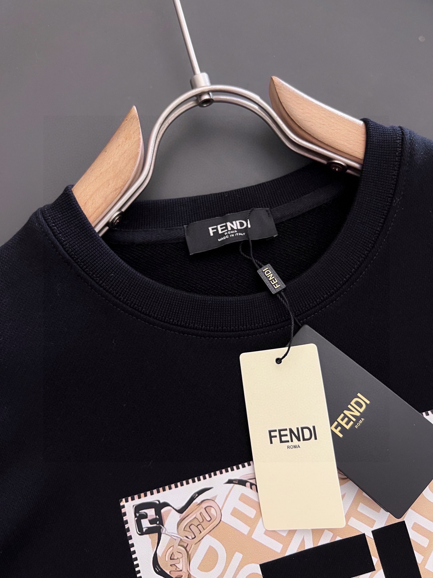Fendi Hoodie Cotton M-xl