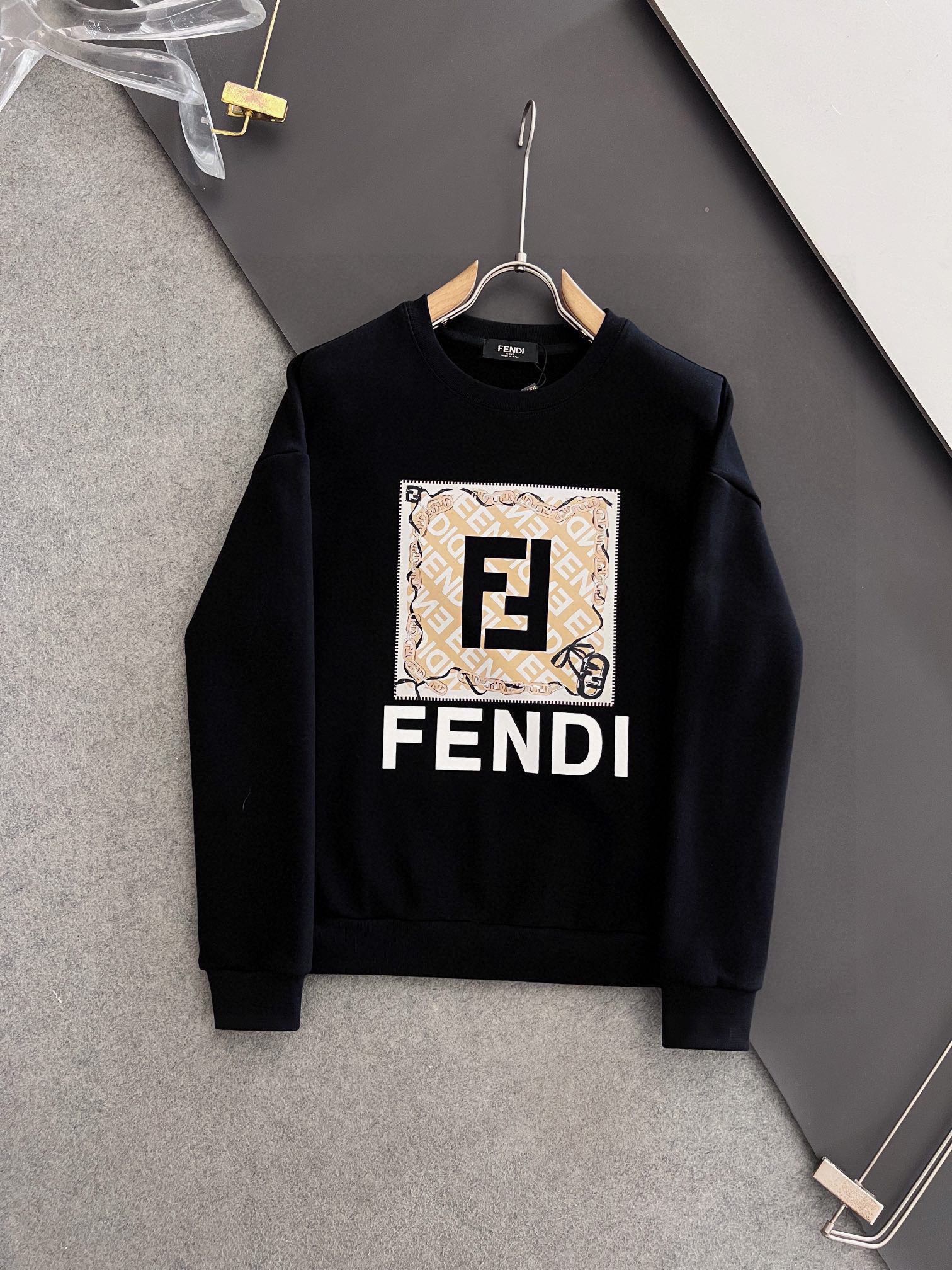 Fendi Hoodie Cotton M-xl