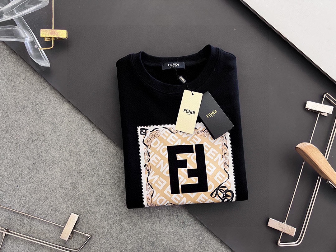 Fendi Hoodie Cotton M-xl
