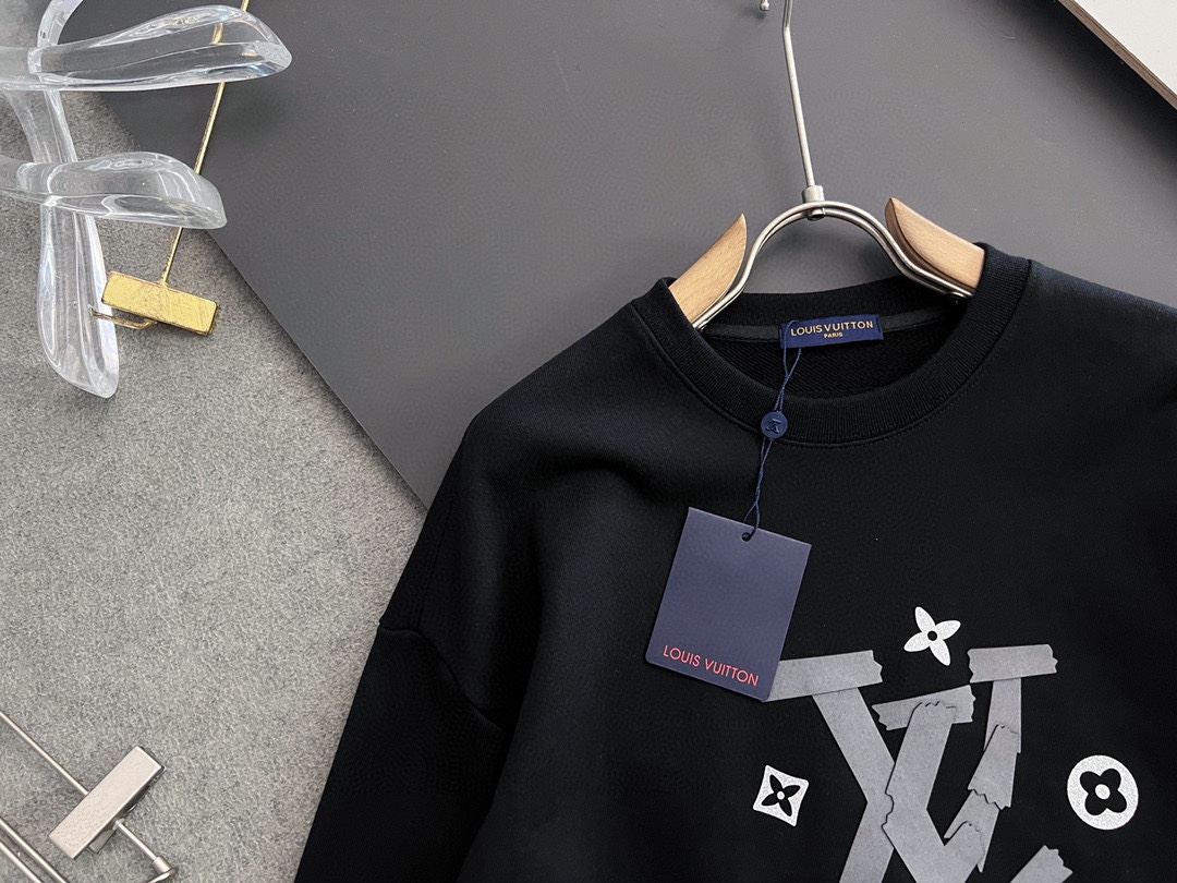 Louis Vuitton Hoodie Cotton M-xl