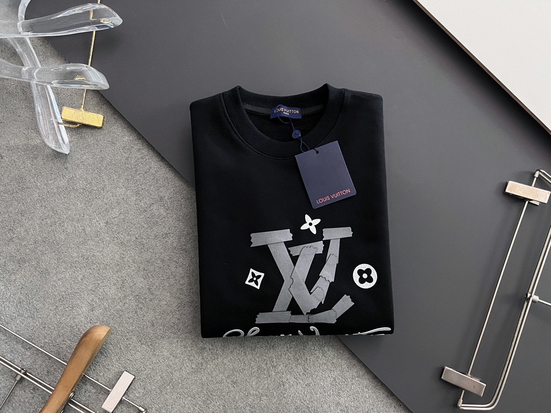 Louis Vuitton Hoodie Cotton M-xl
