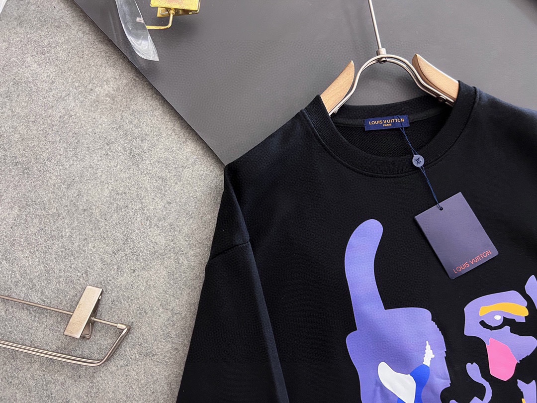 Louis Vuitton Hoodie Cotton M-xl