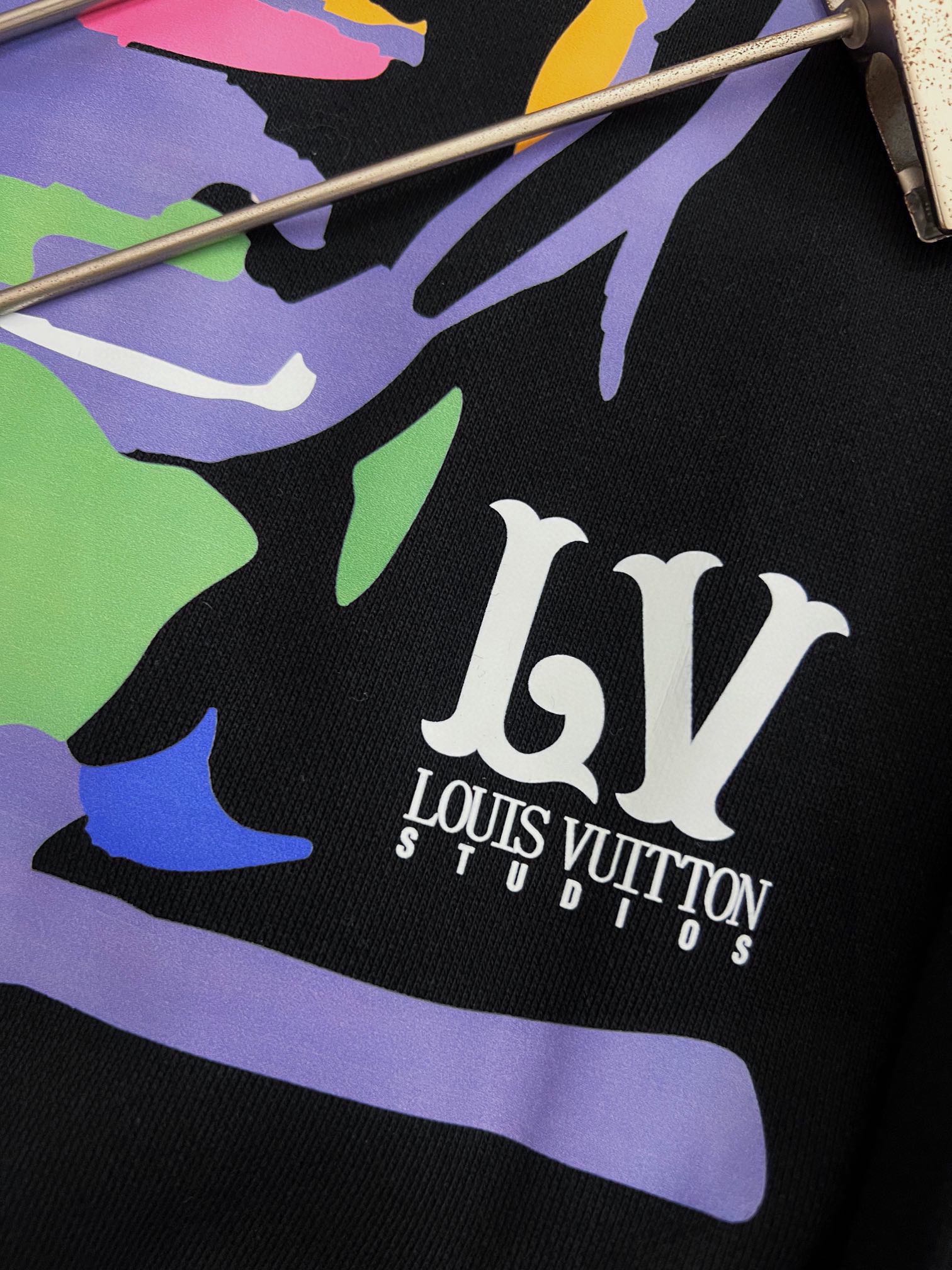 Louis Vuitton Hoodie Cotton M-xl