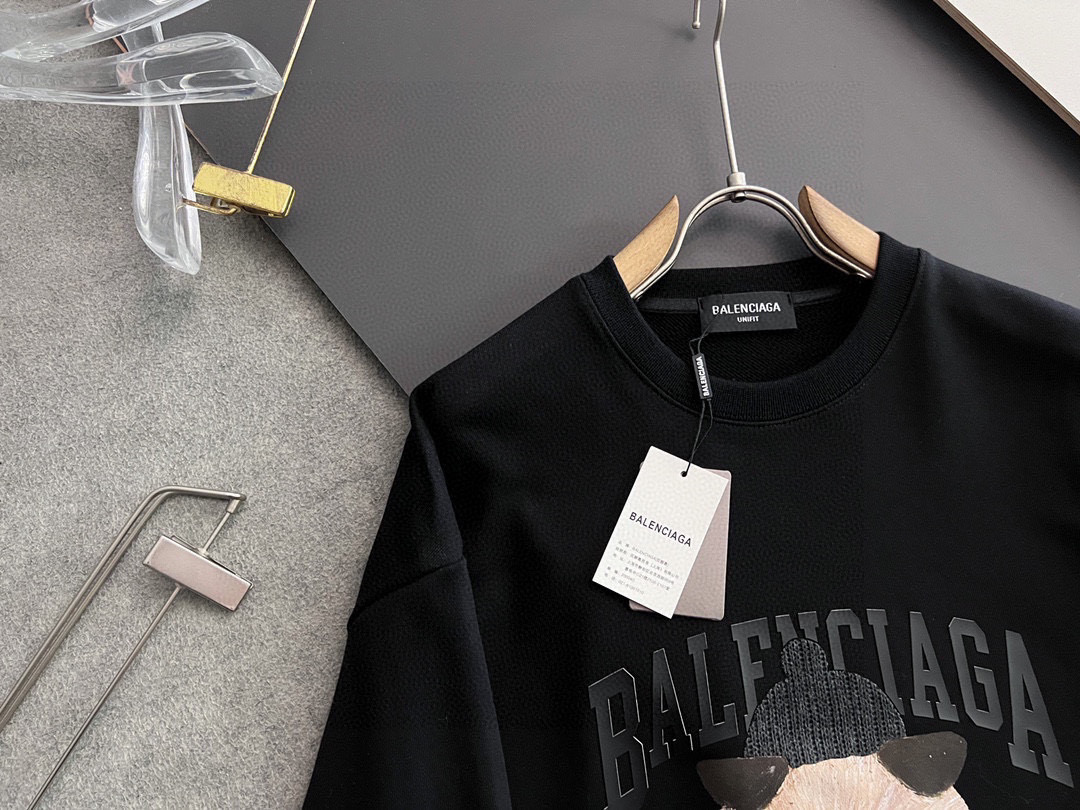 Balenciaga Hoodie Cotton M-l-xl