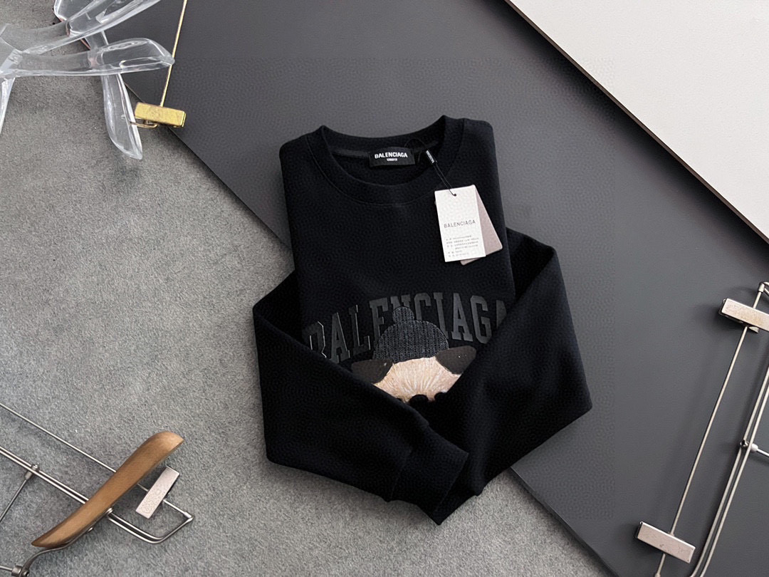 Balenciaga Hoodie Cotton M-l-xl
