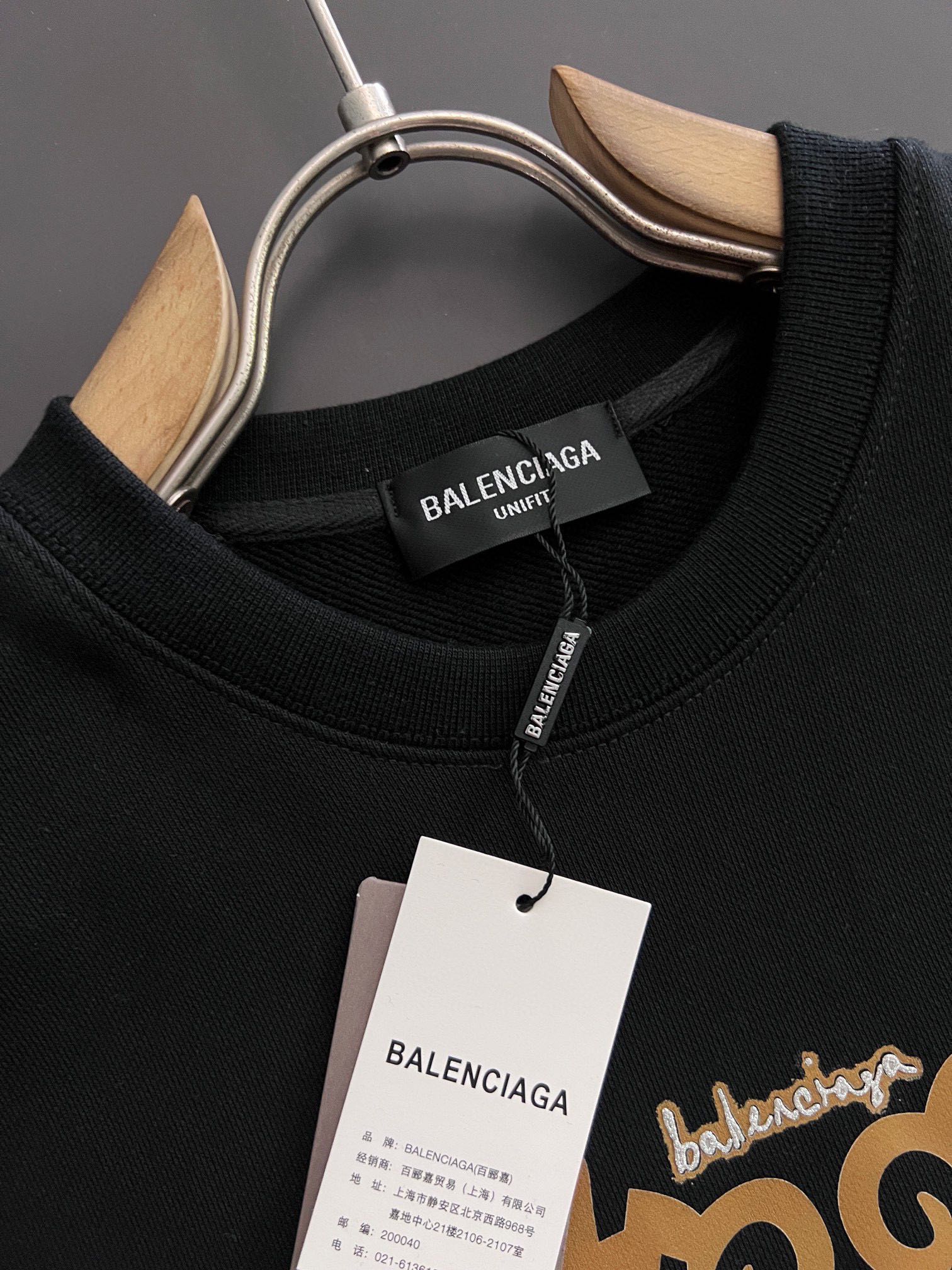 Balenciaga Hoodie Cotton M-l-xl