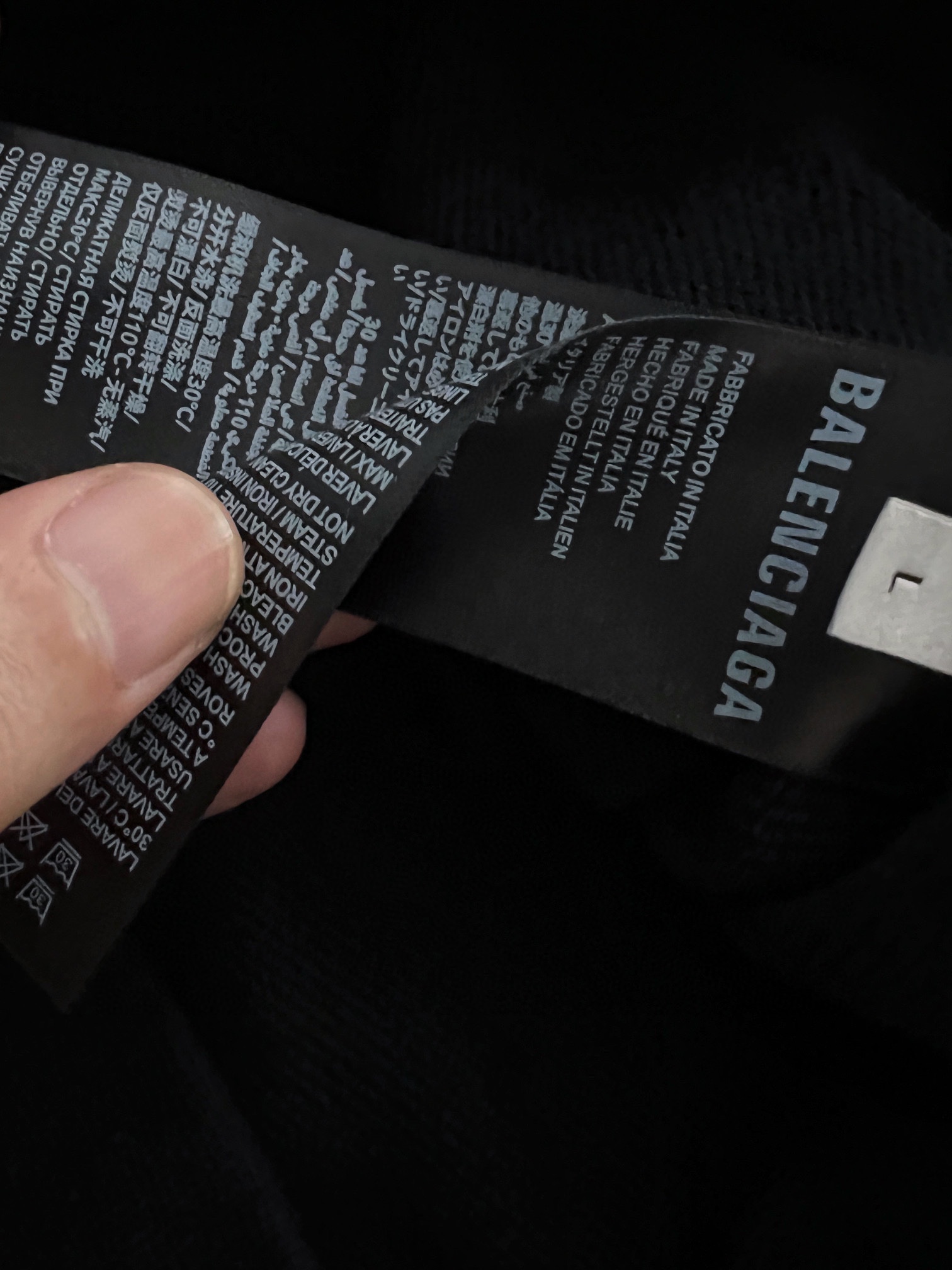Balenciaga Hoodie Cotton M-l-xl