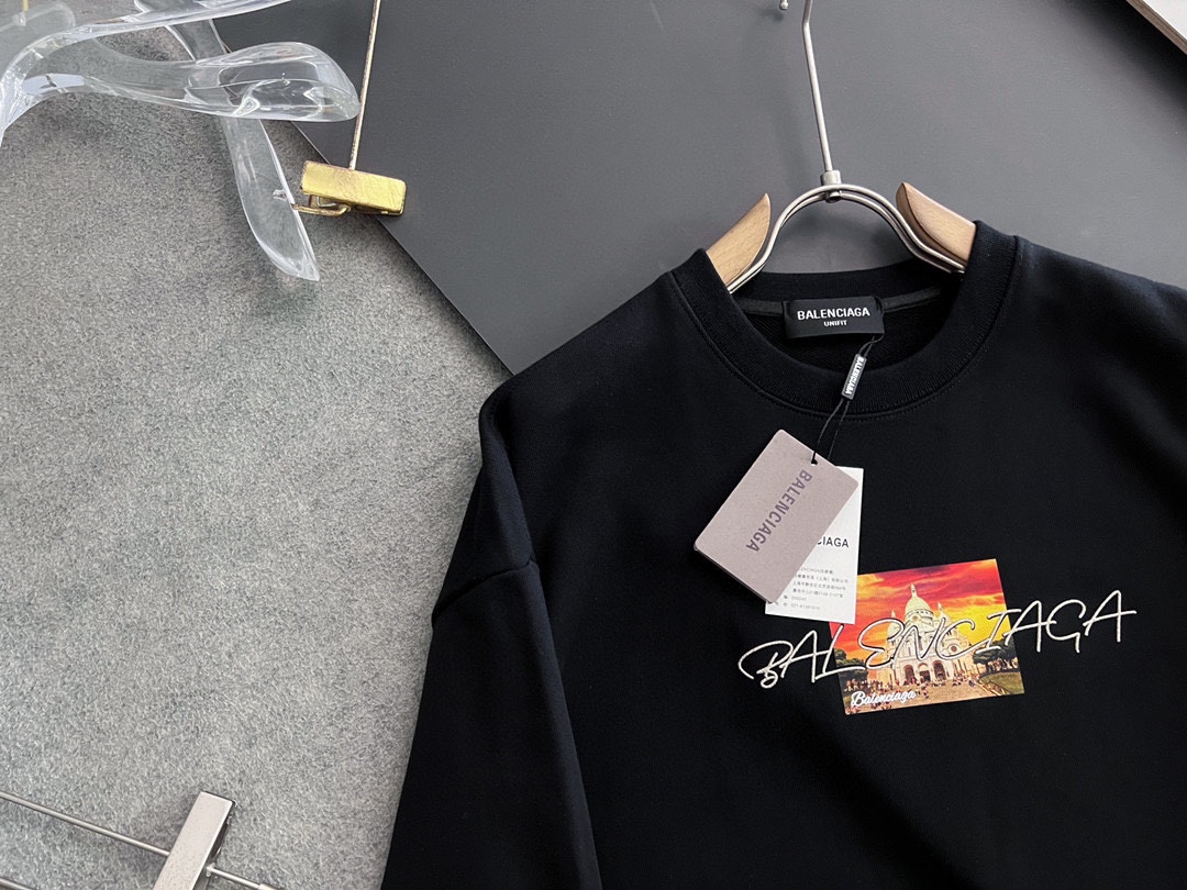 Balenciaga Hoodie Cotton M-l-xl