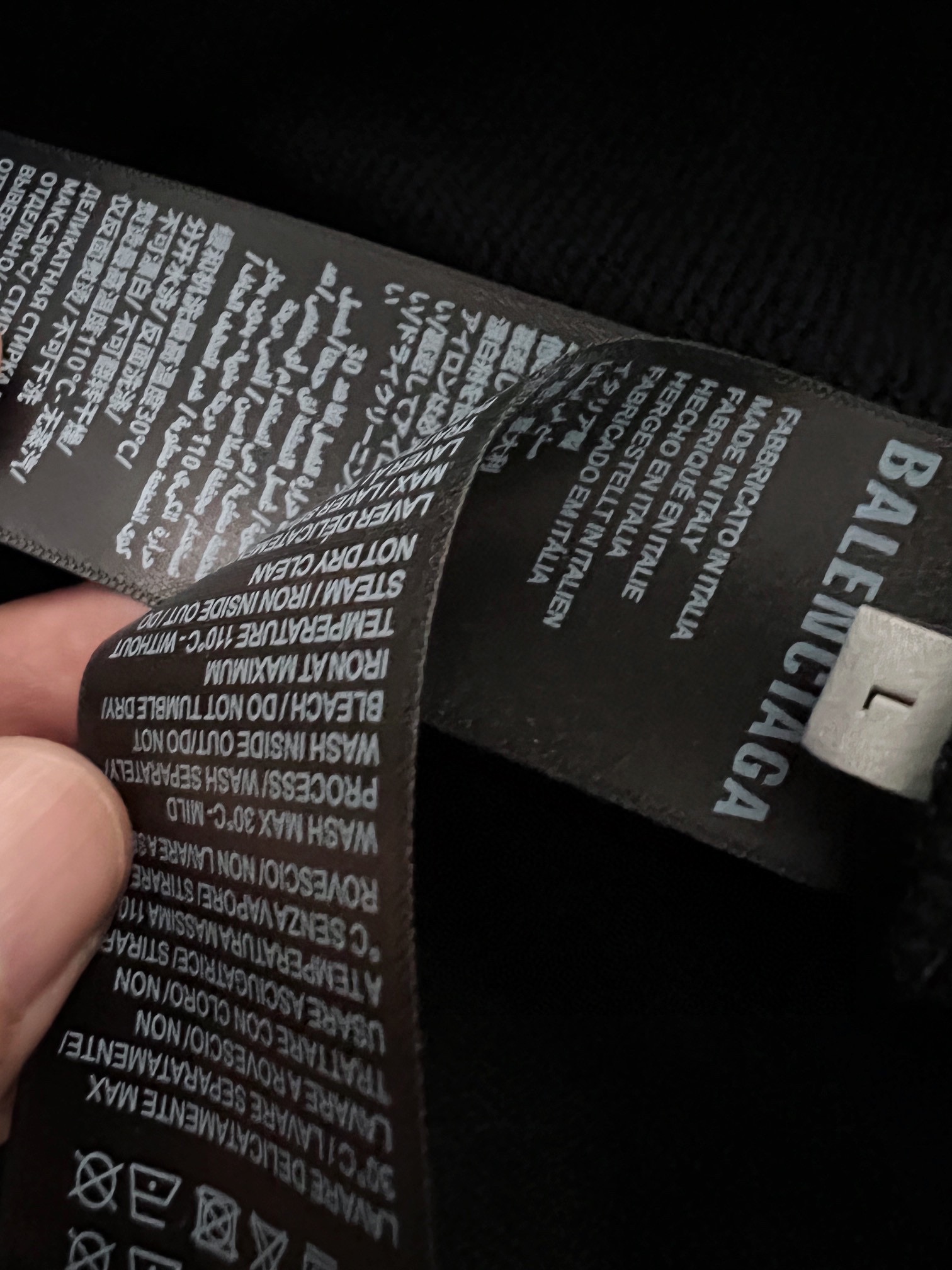 Balenciaga Hoodie Cotton M-l-xl