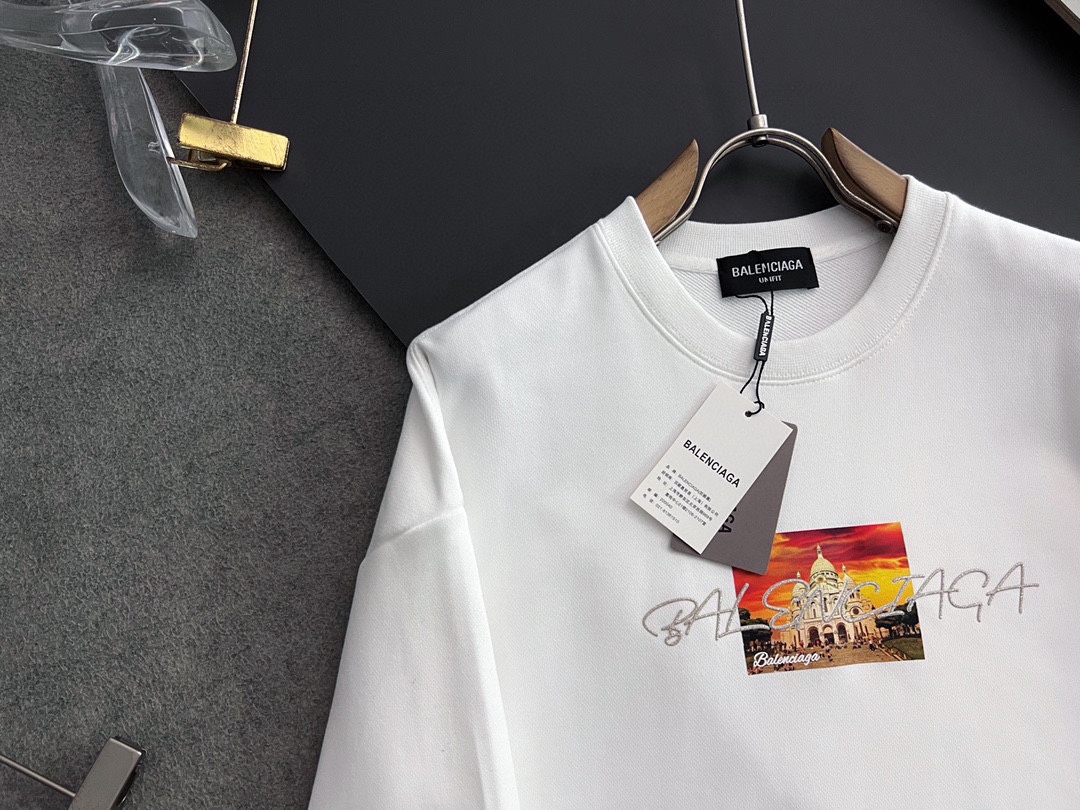 Balenciaga Hoodie Cotton M-l-xl